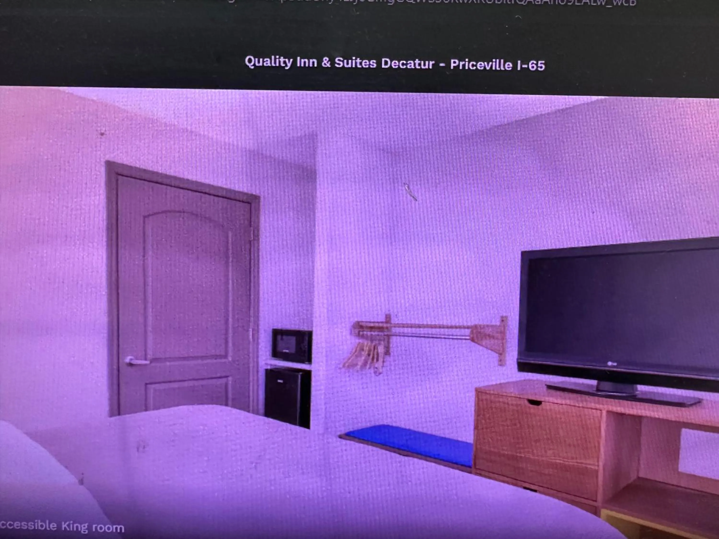 Bed in Quality Inn & Suites Decatur Priceville I-65