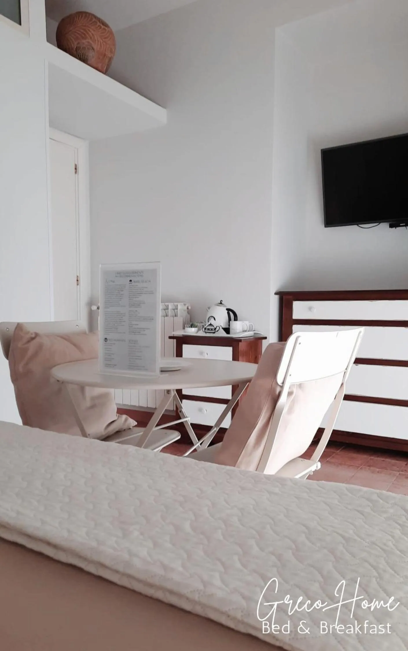 Bedroom, Bed in B&B Greco Home