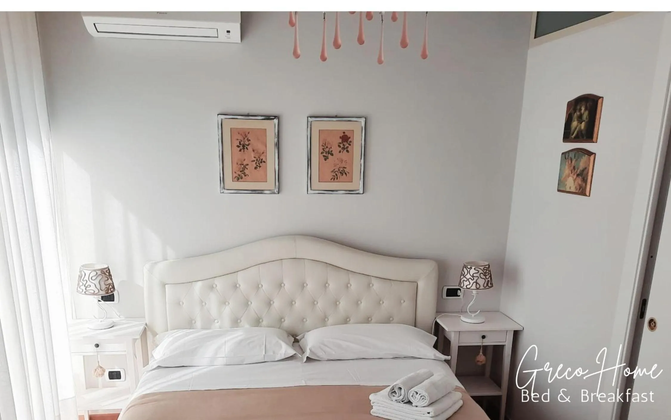 Bedroom, Bed in B&B Greco Home