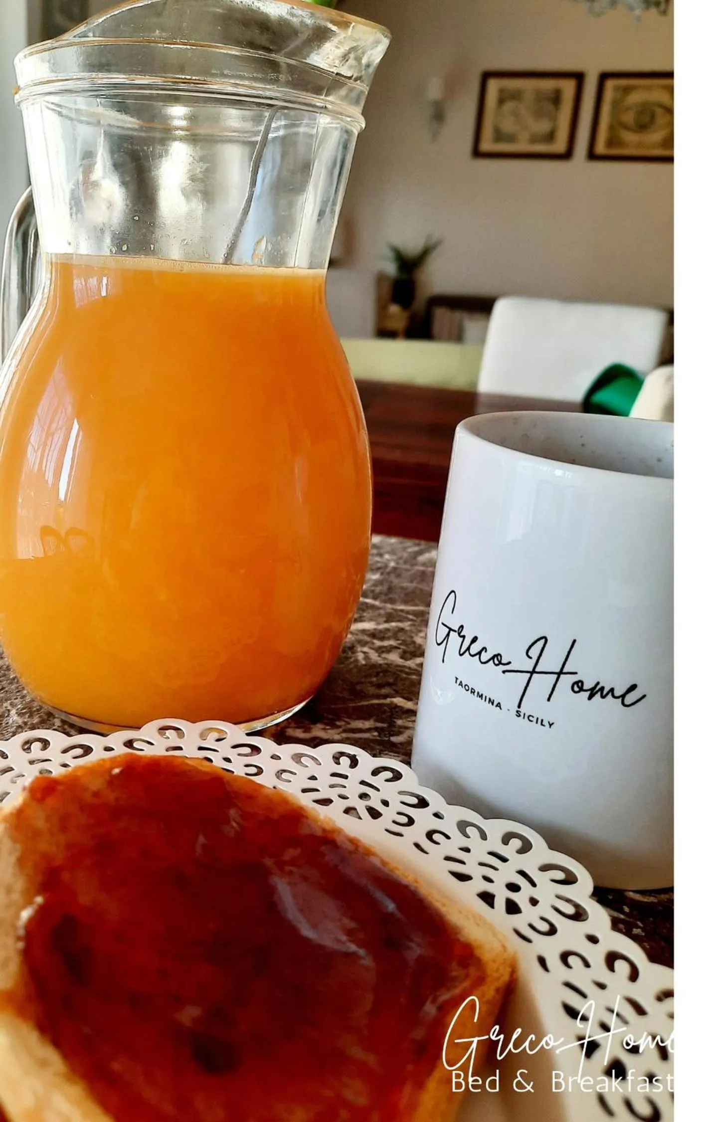 Breakfast in B&B Greco Home