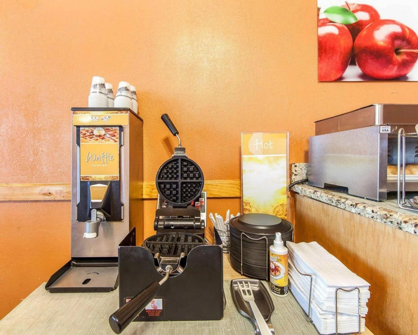 Breakfast in Quality Inn Maysville