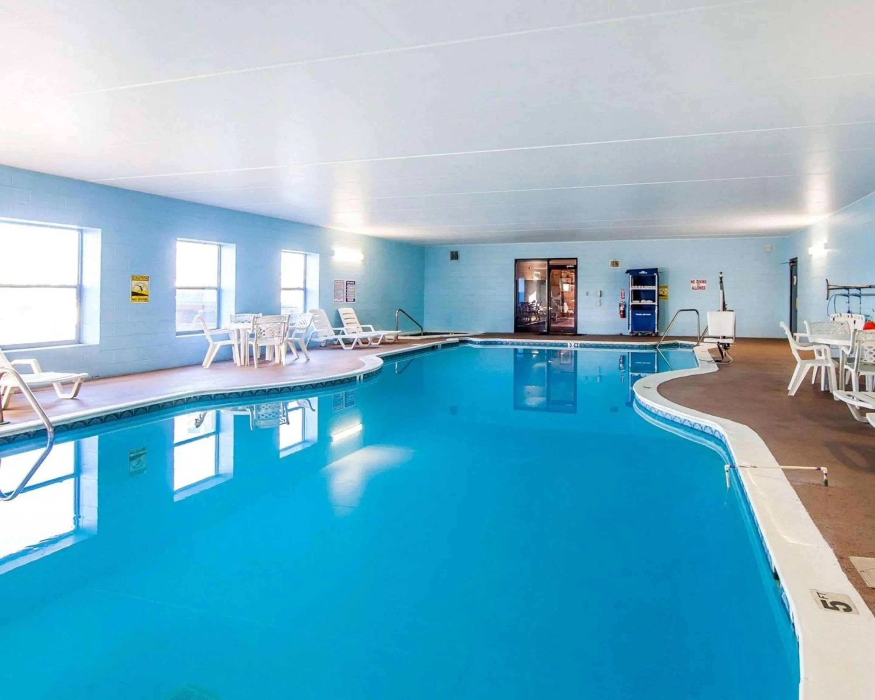 On site in Quality Inn Maysville