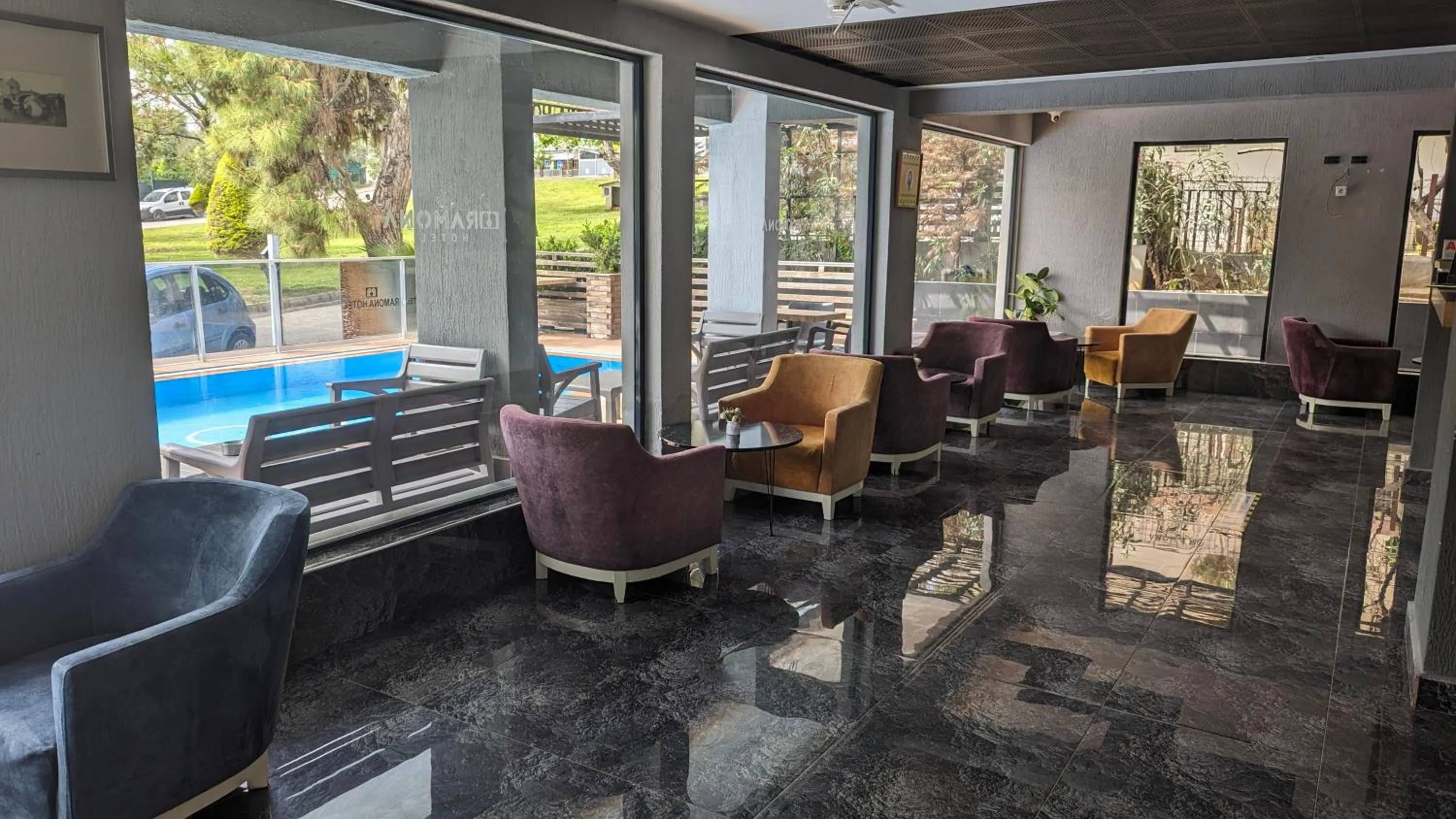 Lobby or reception in Antalya Ramona