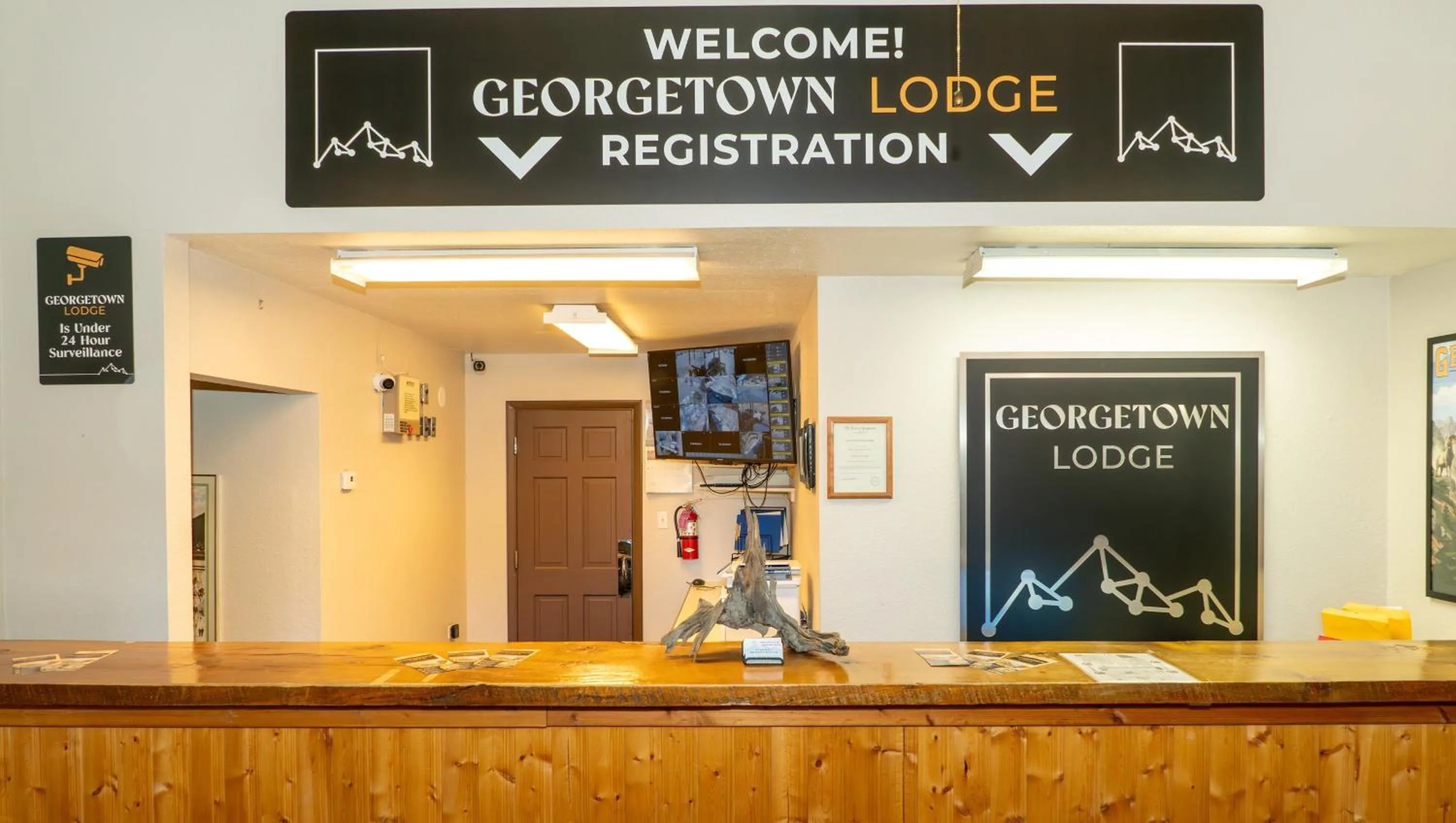 Lobby or reception in Georgetown Lodge