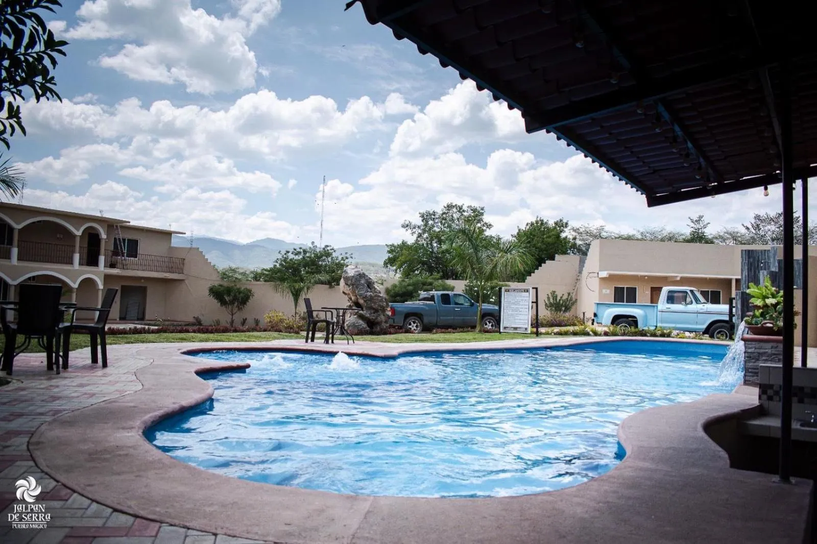 Swimming pool in Hotel y Restaurante Villas Del Sol Jalpan de Serra