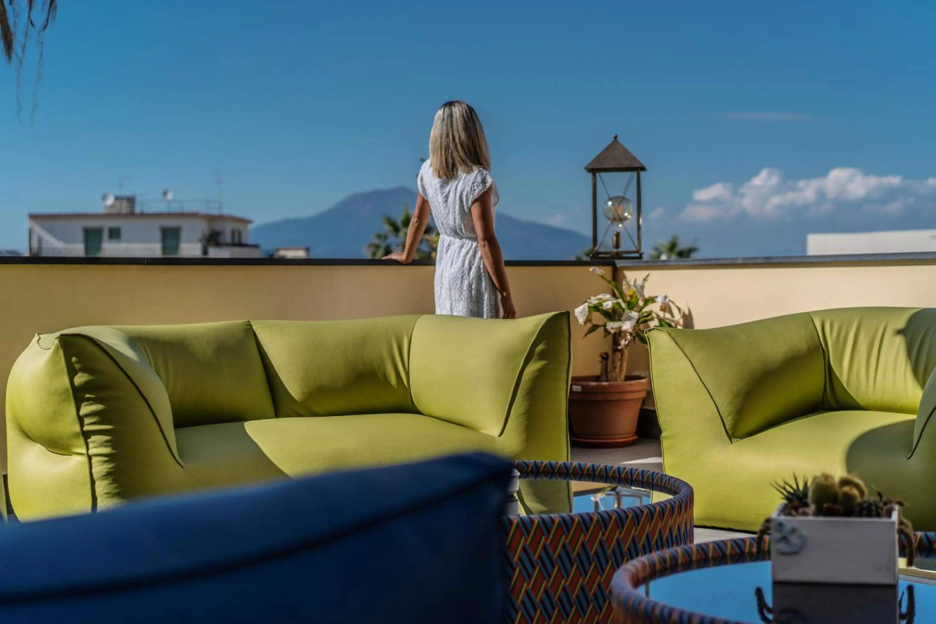 Balcony/Terrace in DON GIULIO LUXURY ROOMS jacuzzi
