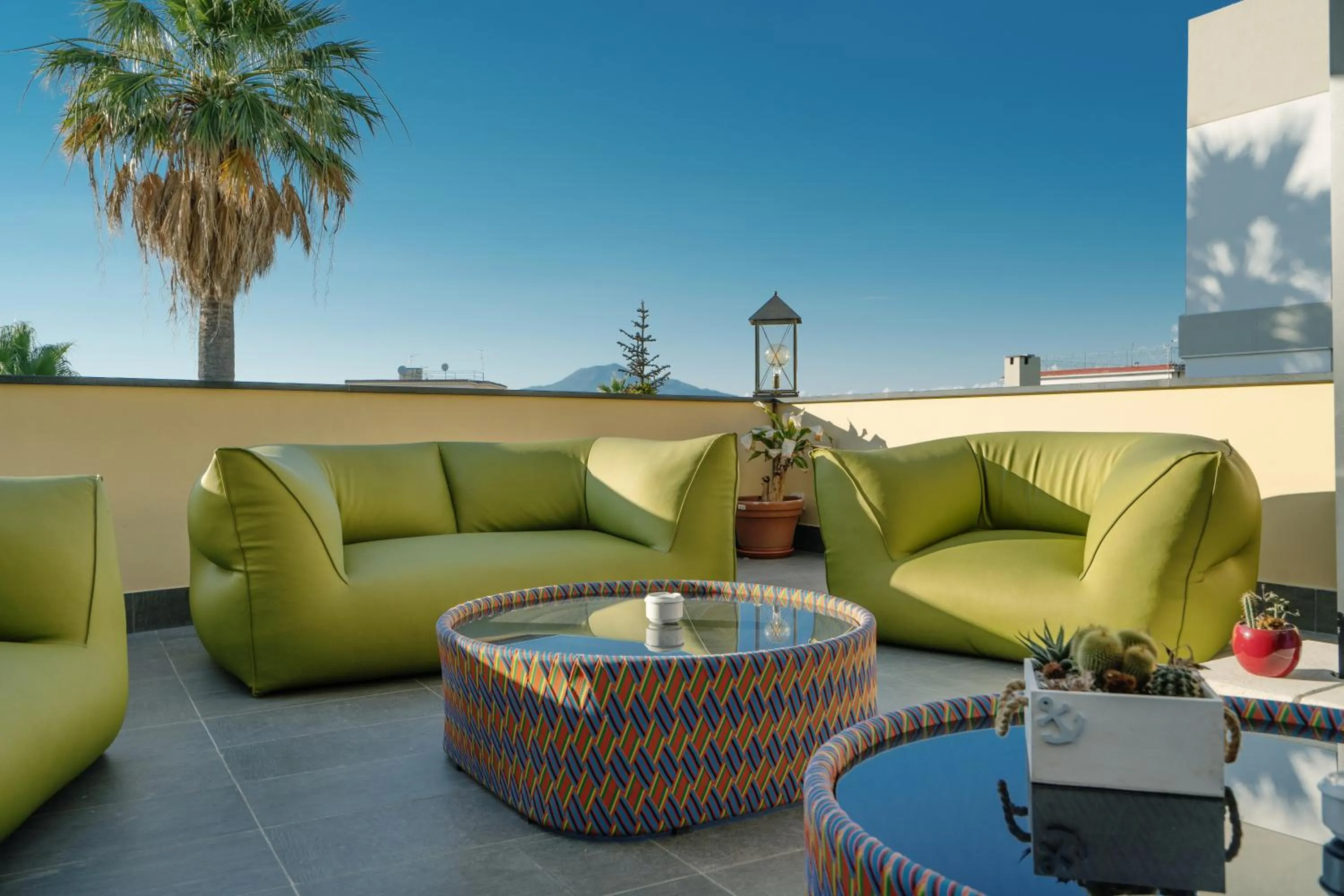 Balcony/Terrace in DON GIULIO LUXURY ROOMS jacuzzi