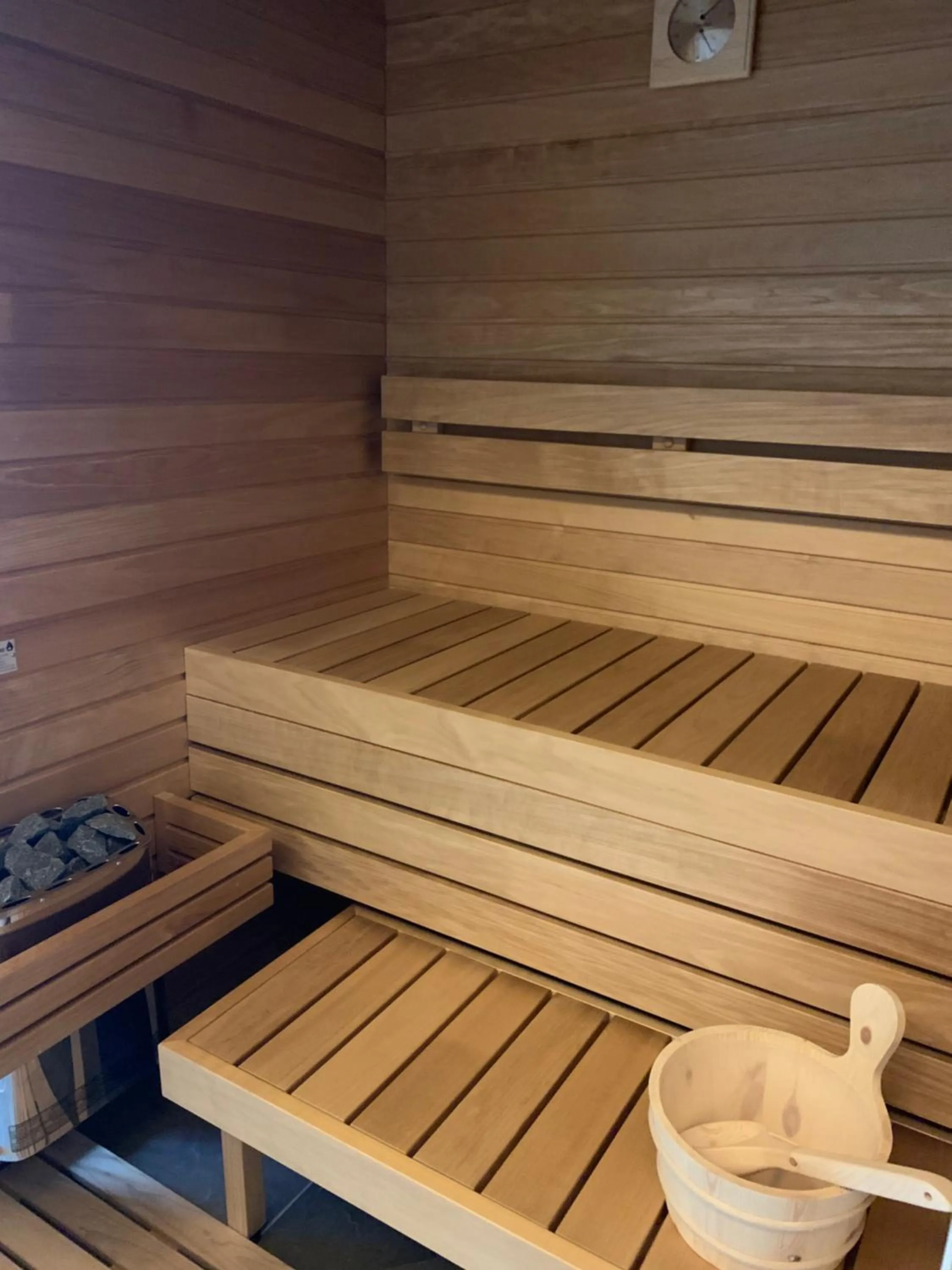 Sauna in B&B Villa Antilia