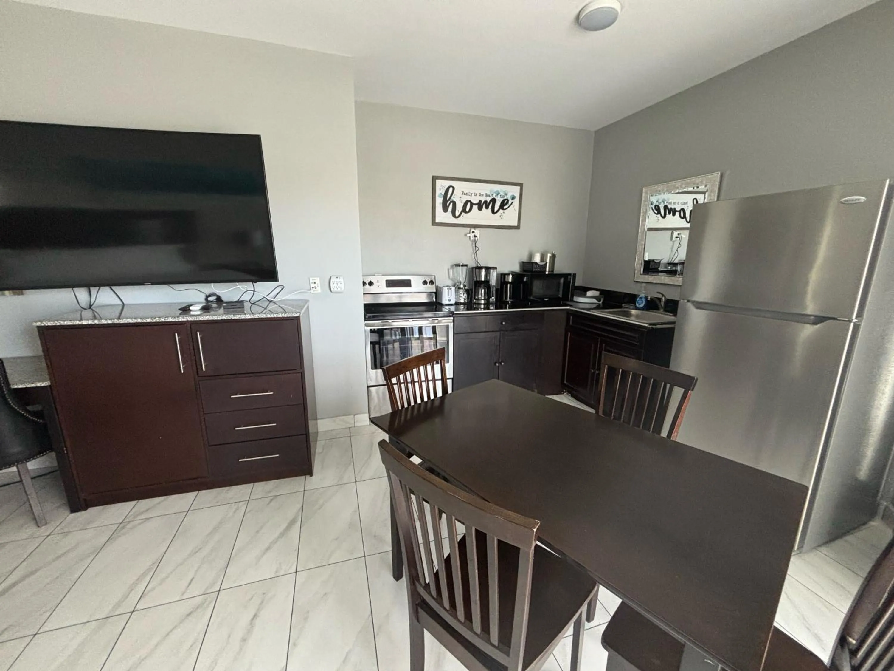 kitchen in Grace Bay Suites