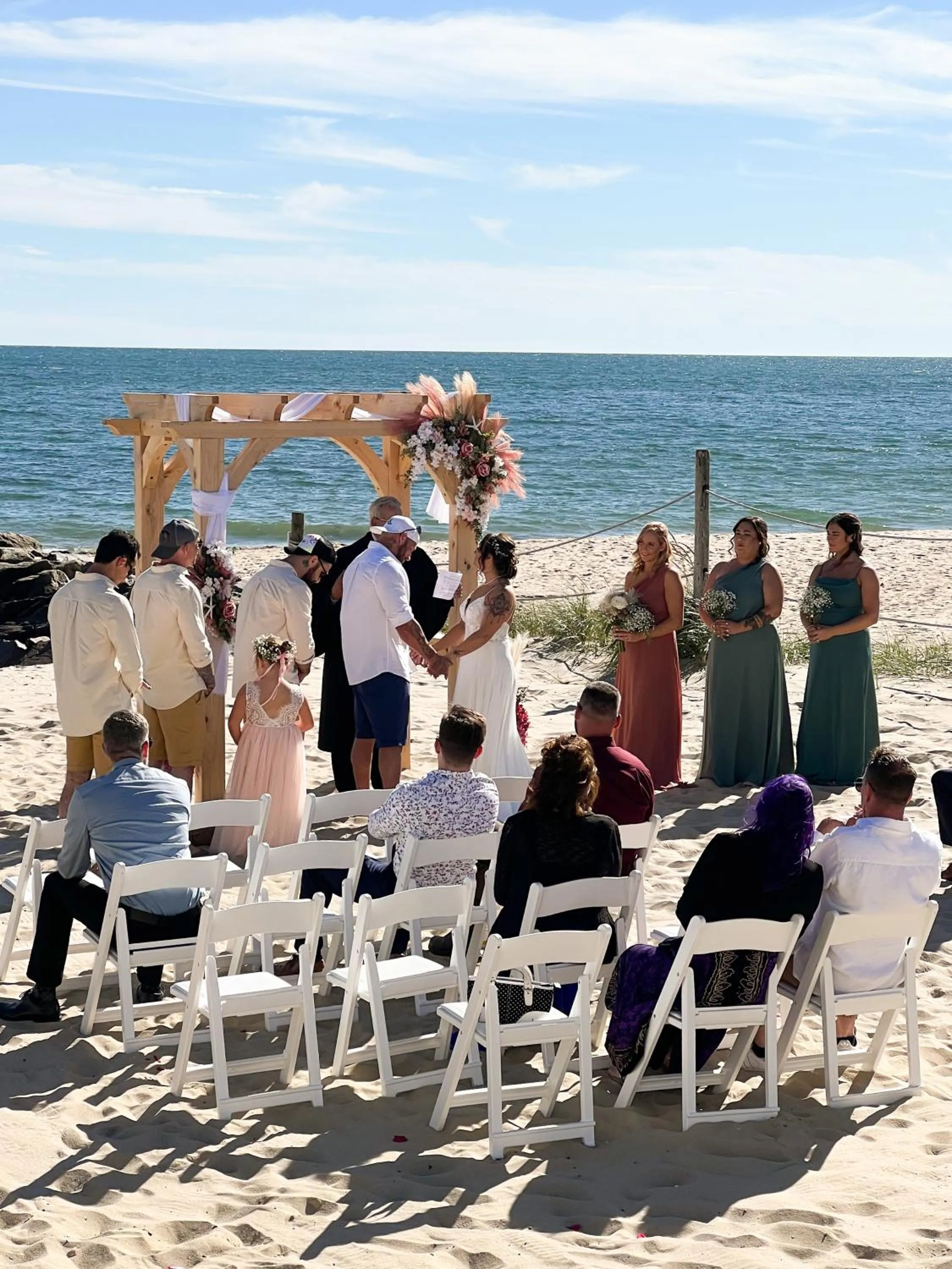 wedding in By The Sea Guests Bed & Breakfast and Suites