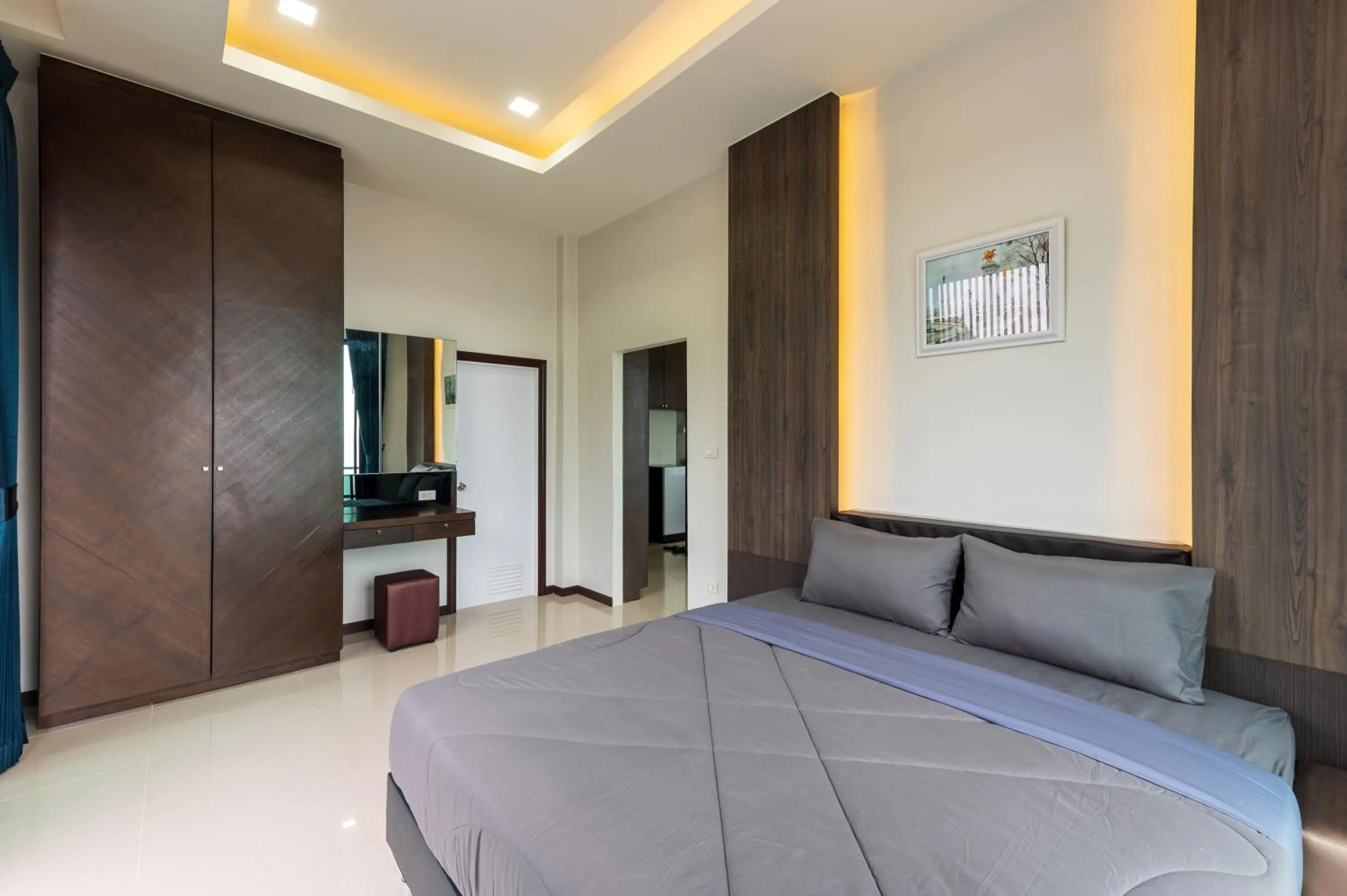 Bed in Aownoi Bay Resort