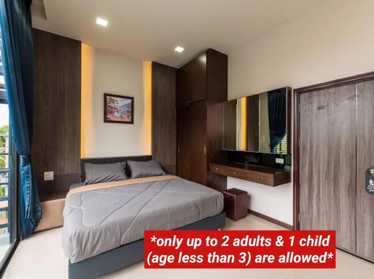 Bed in Aownoi Bay Resort