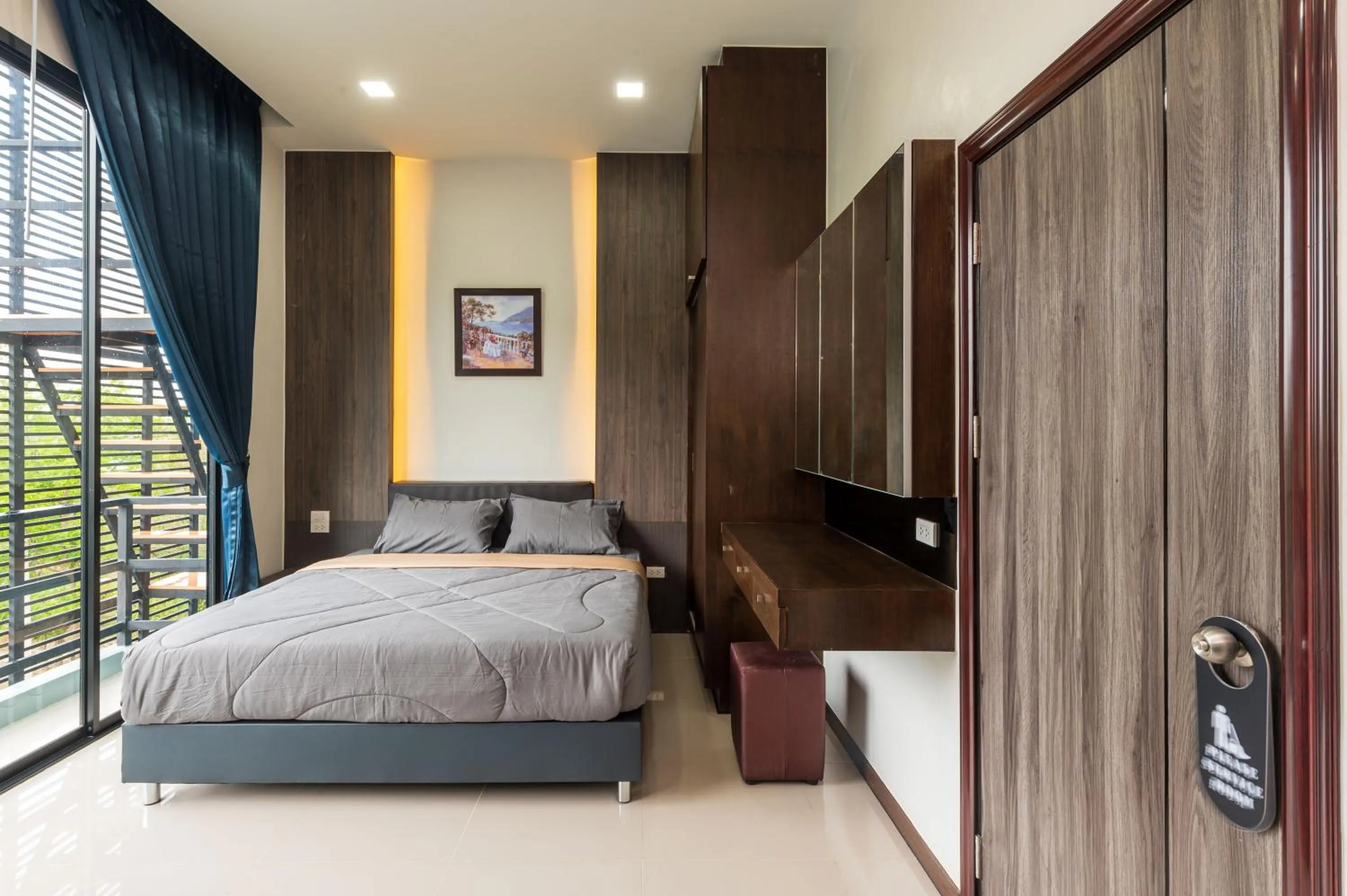 Bed in Aownoi Bay Resort