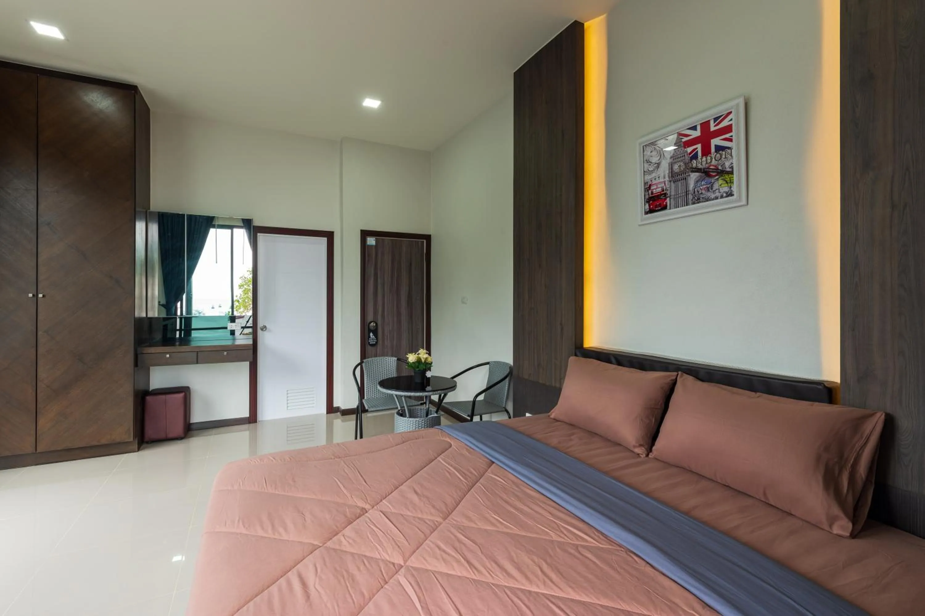 Bed in Aownoi Bay Resort