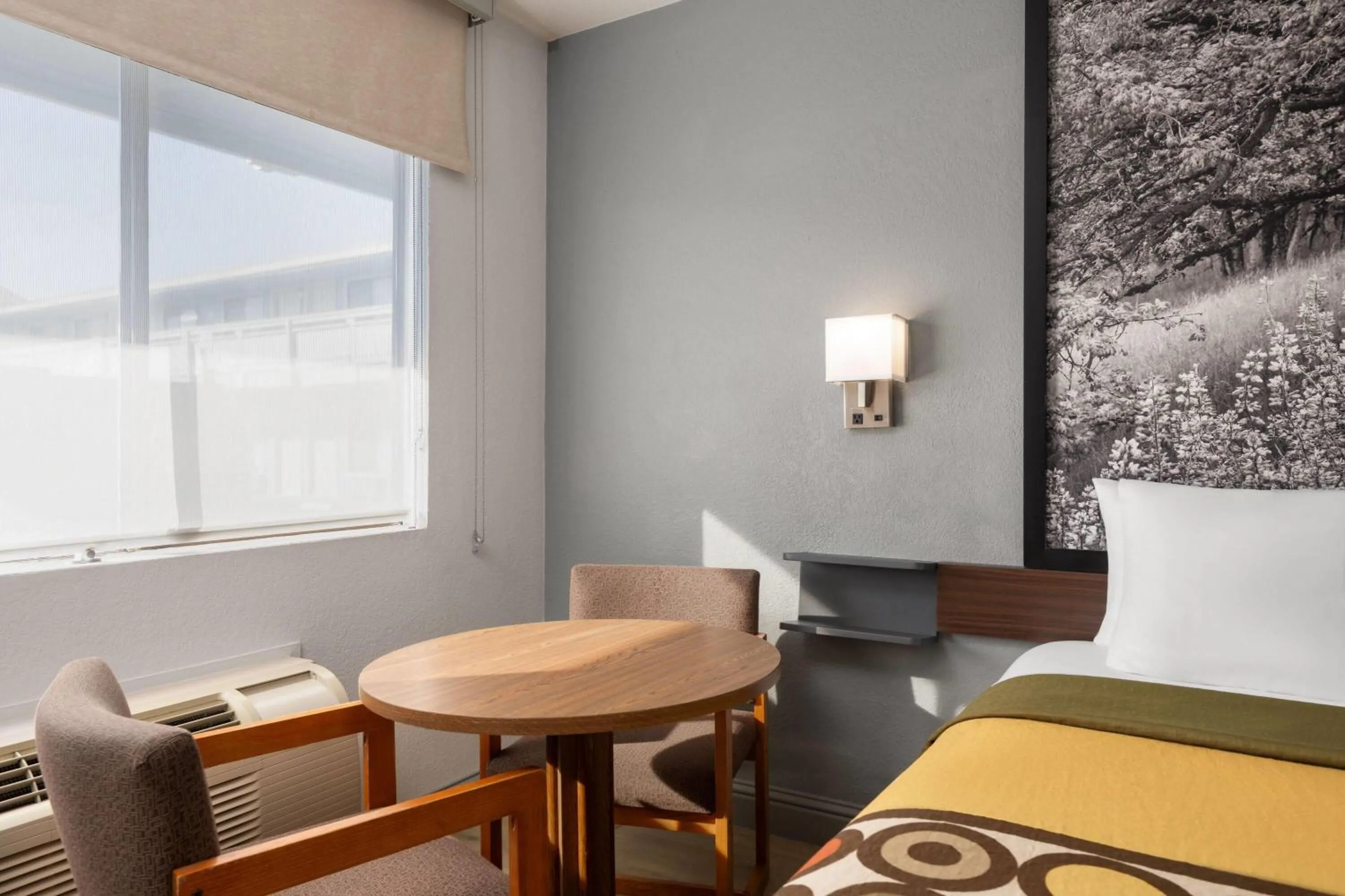 Photo of the whole room in Super 8 by Wyndham Fort Bragg