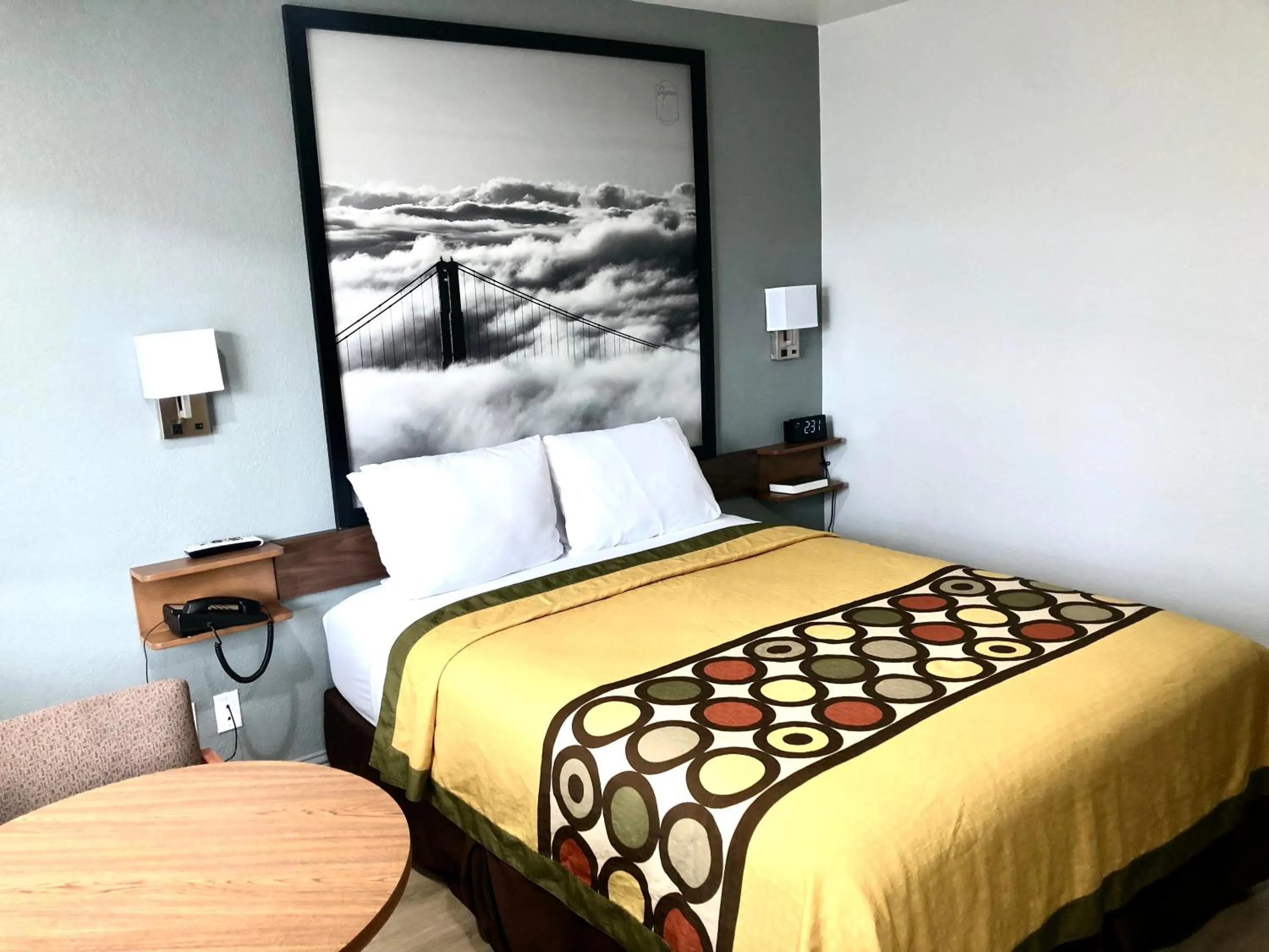 Bed in Super 8 by Wyndham Fort Bragg