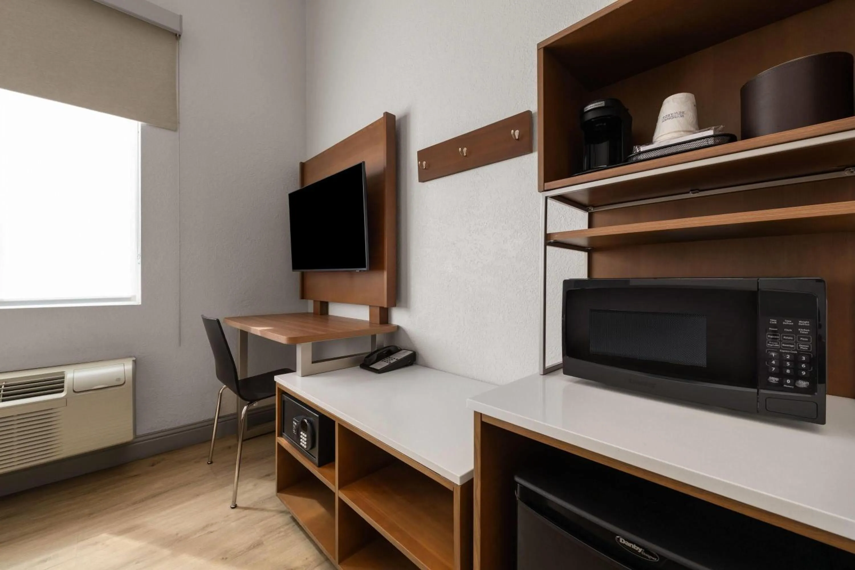 Photo of the whole room in Super 8 by Wyndham Fort Bragg