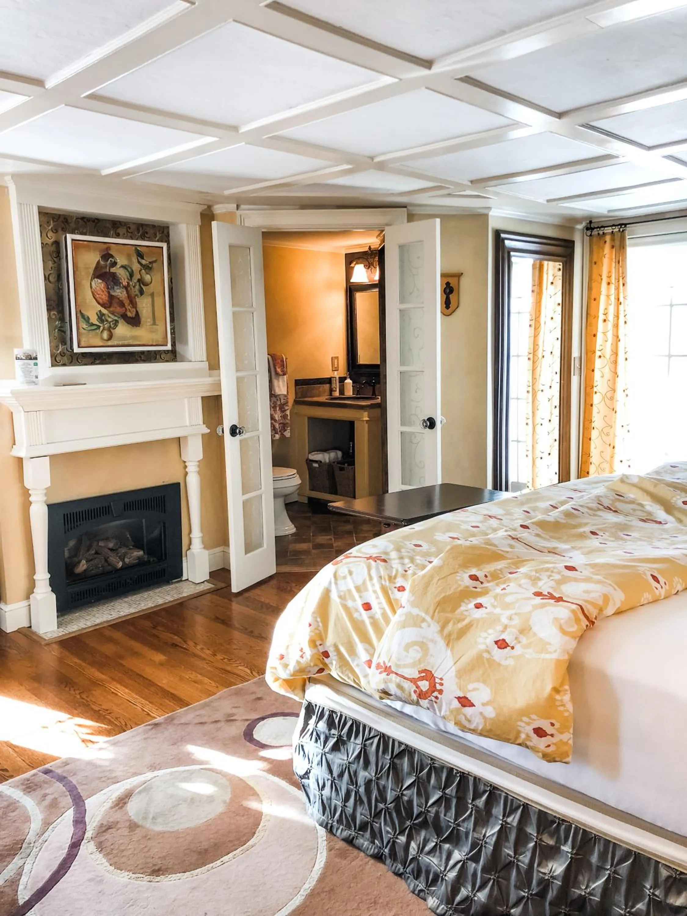 Bed in The Connecticut River Valley Inn Hartford South/Glastonbury