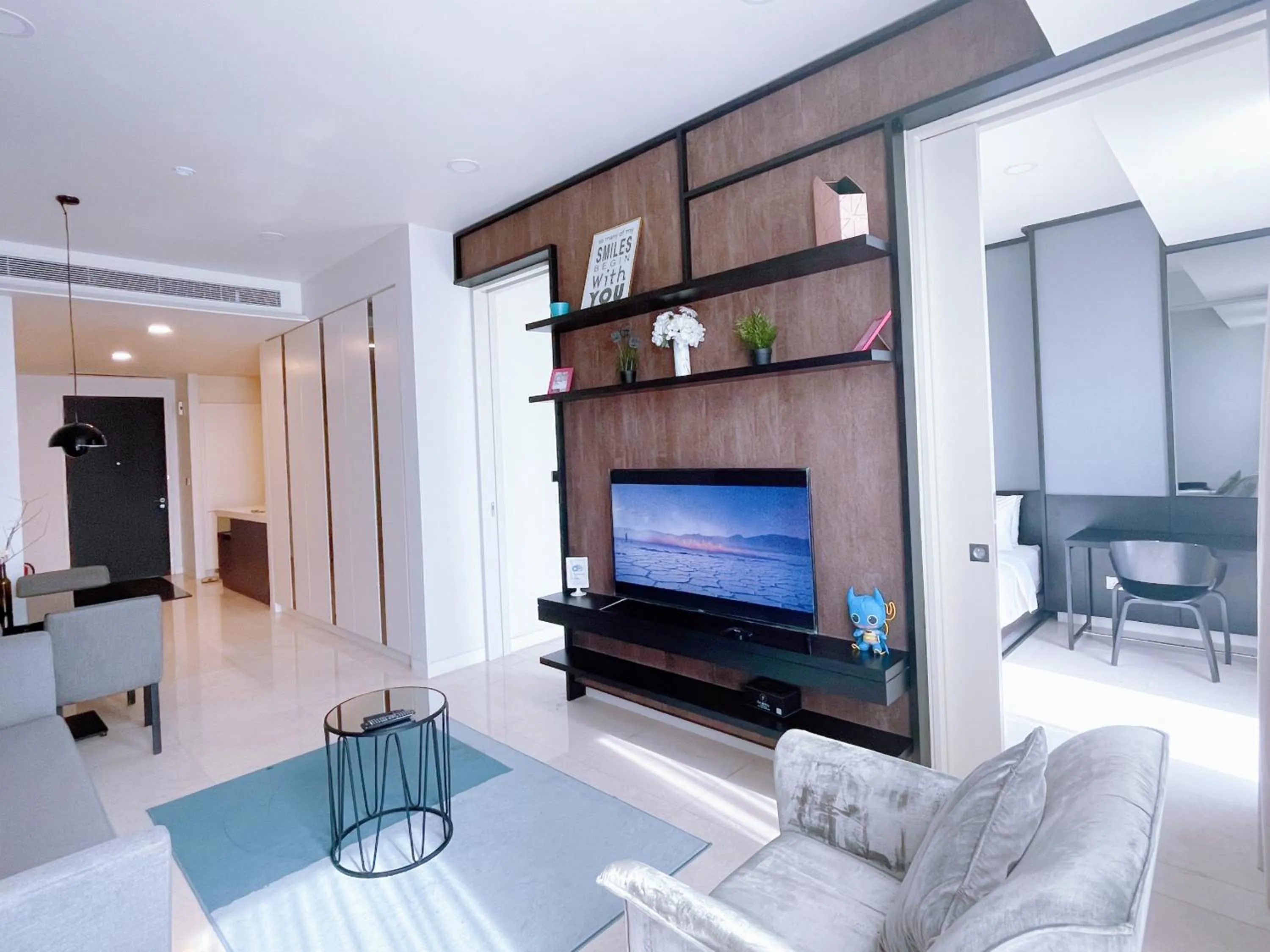 Communal lounge/ TV room in Tropicana Residence KLCC @ Getaway Home Suite