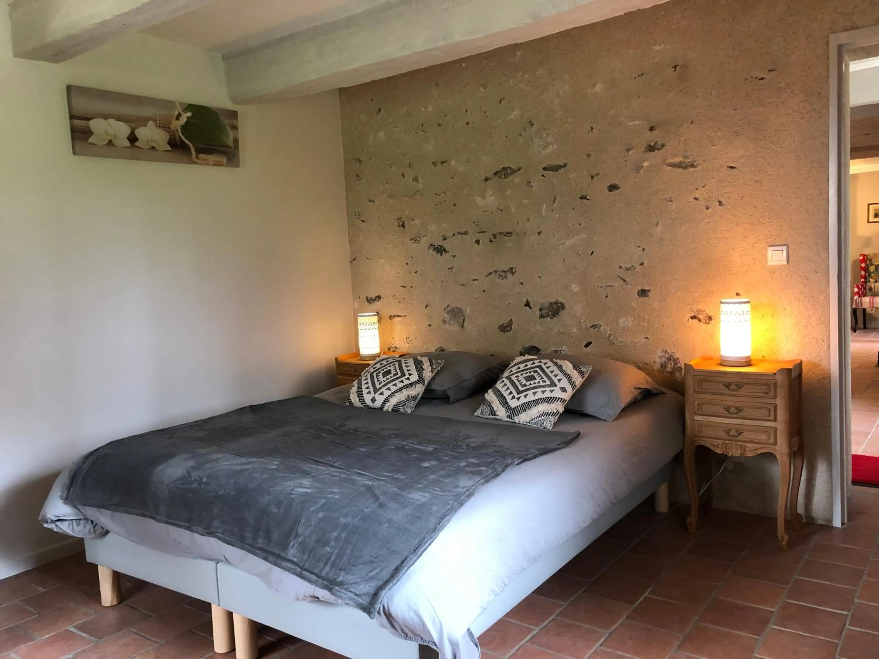 Bedroom, Bed in Domaine de l'Augeonnière