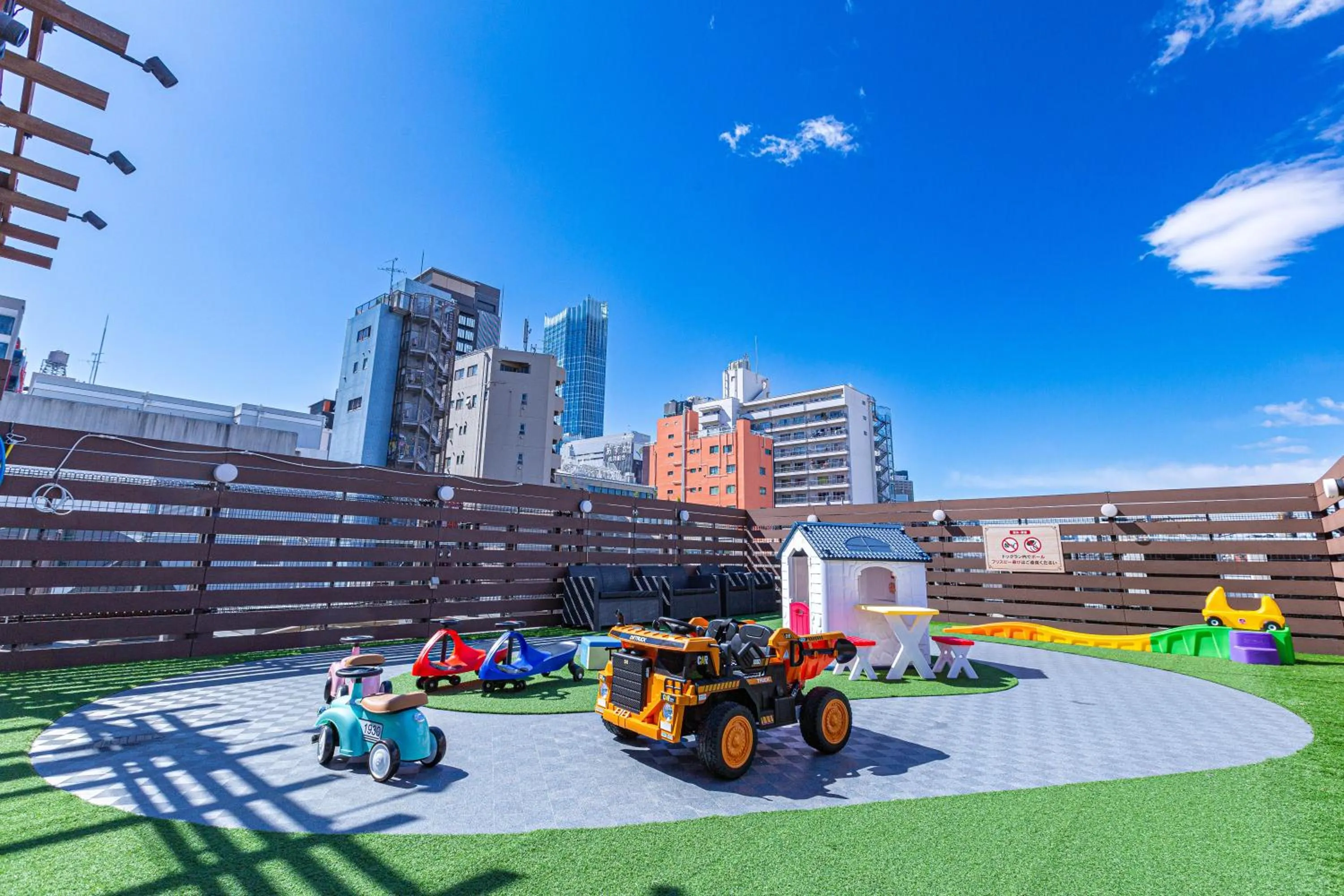 Children play ground in Hotel Pasela Living Shinjuku