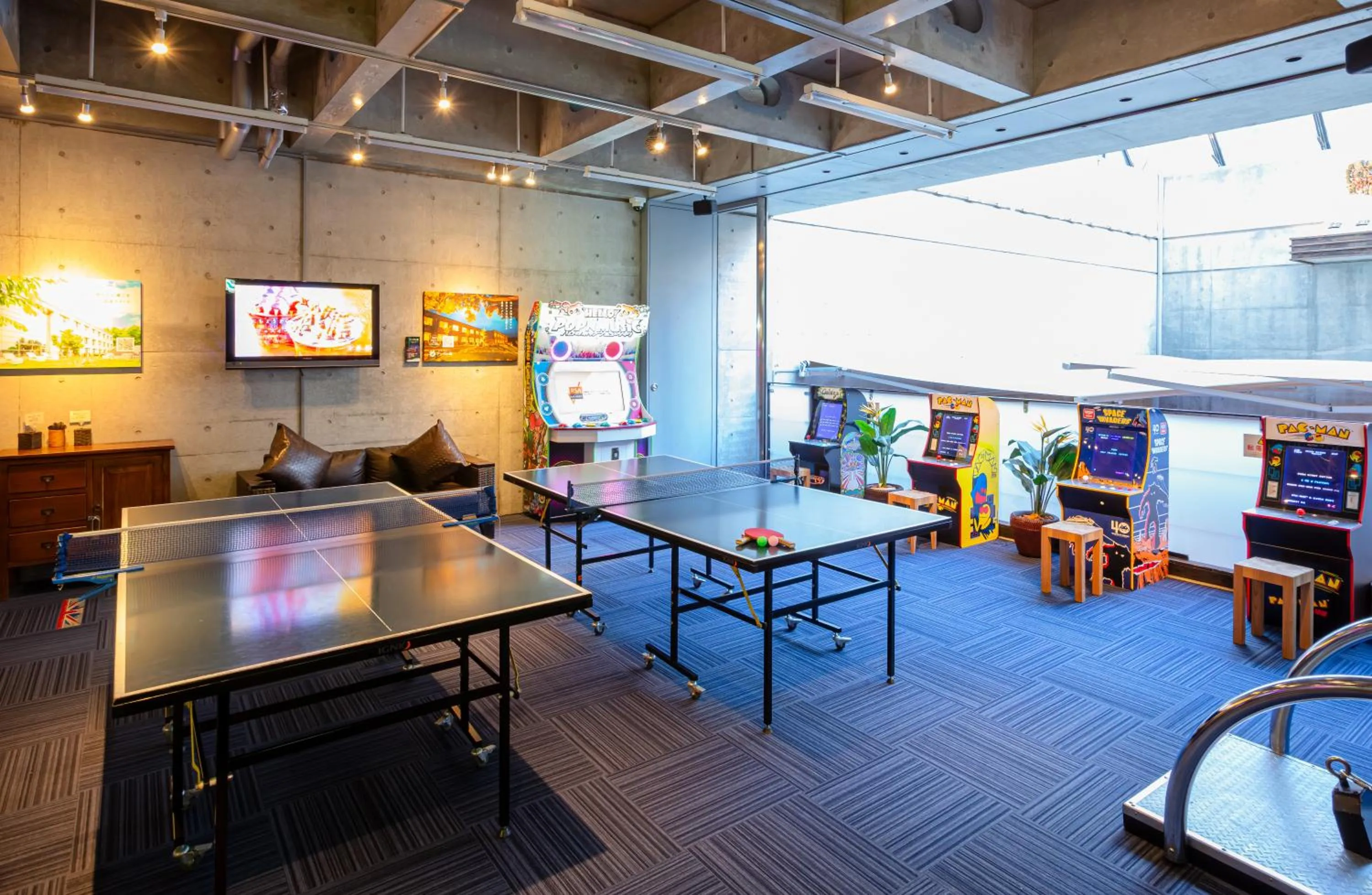 Game Room in Hotel Pasela Living Shinjuku