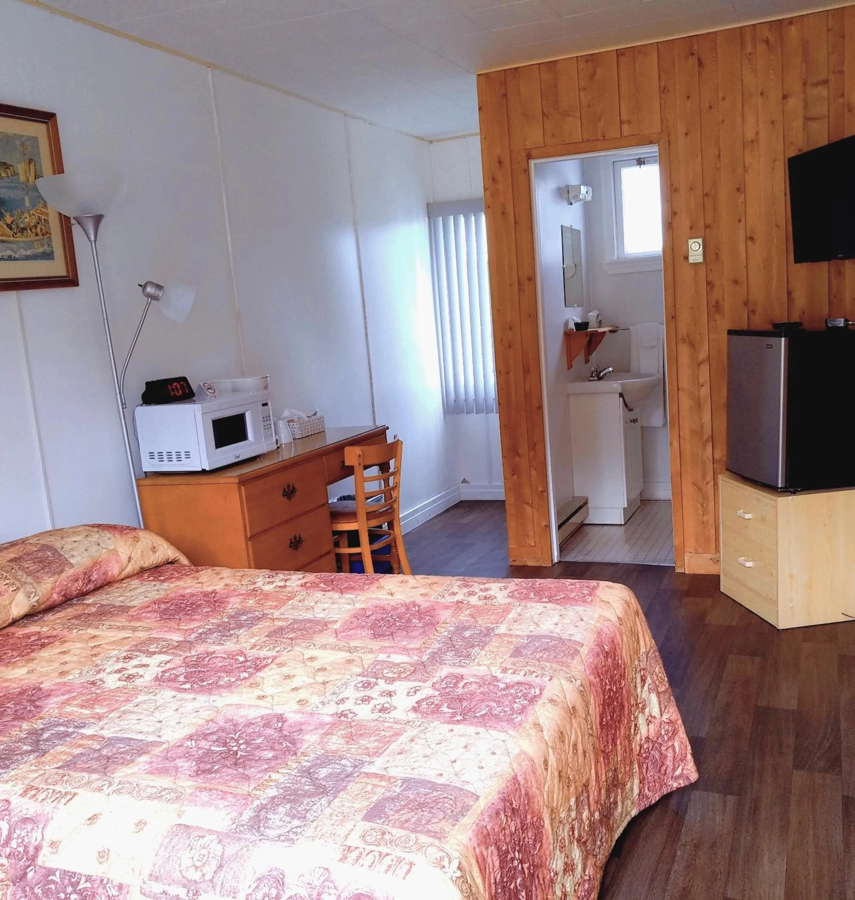 Bed in Motel & Camping Fort Ramsay