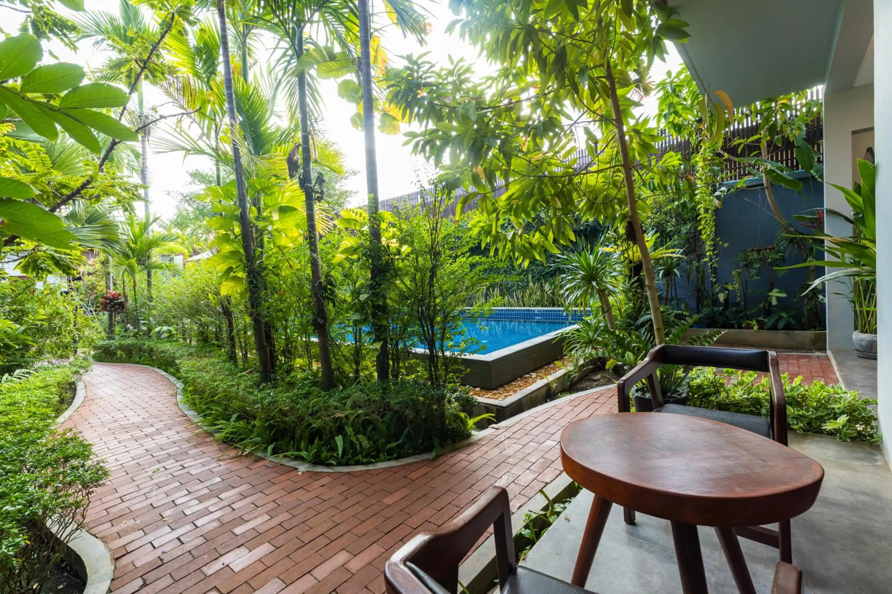 Garden in Golden Vishnu Villa