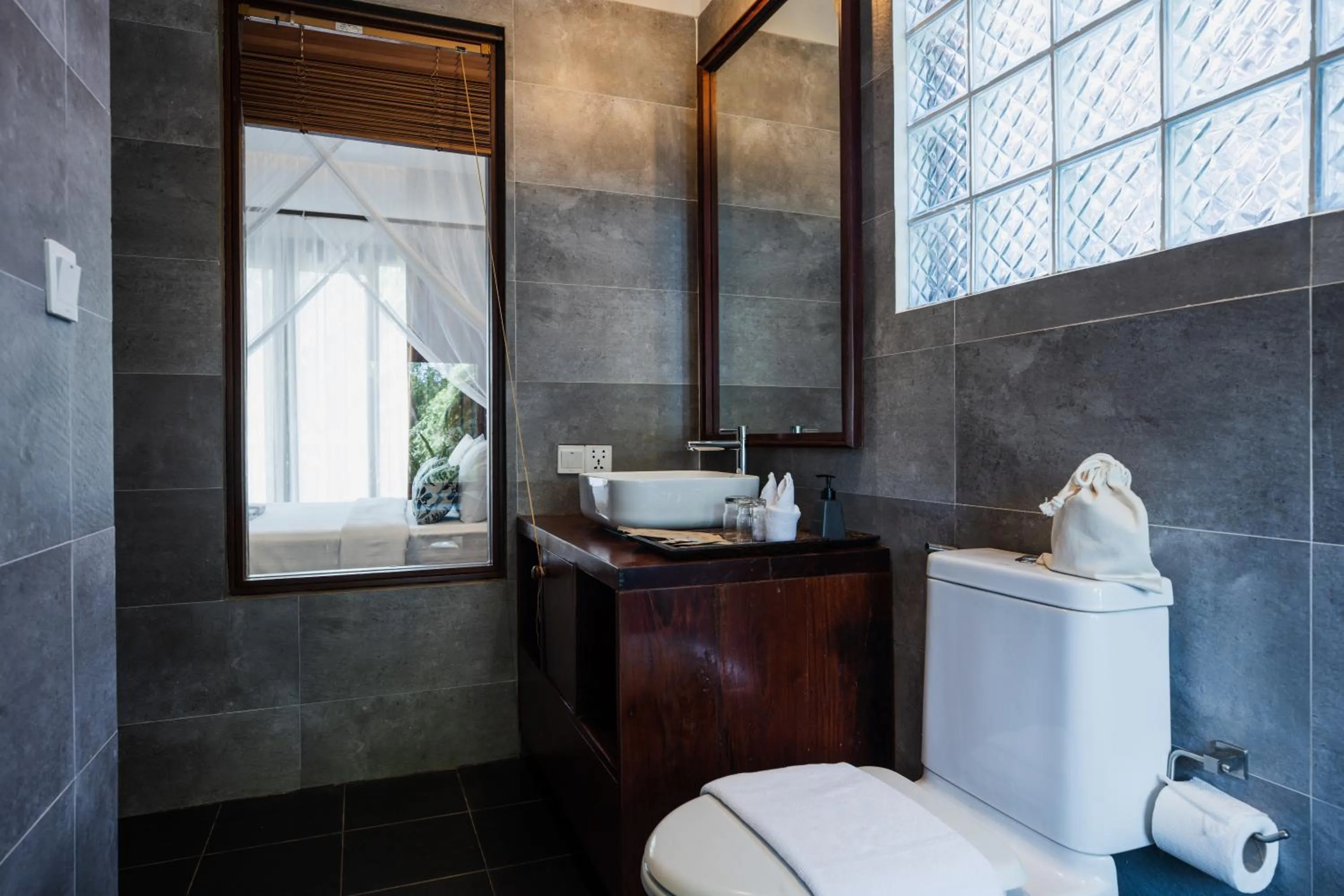 Bathroom in Golden Vishnu Villa