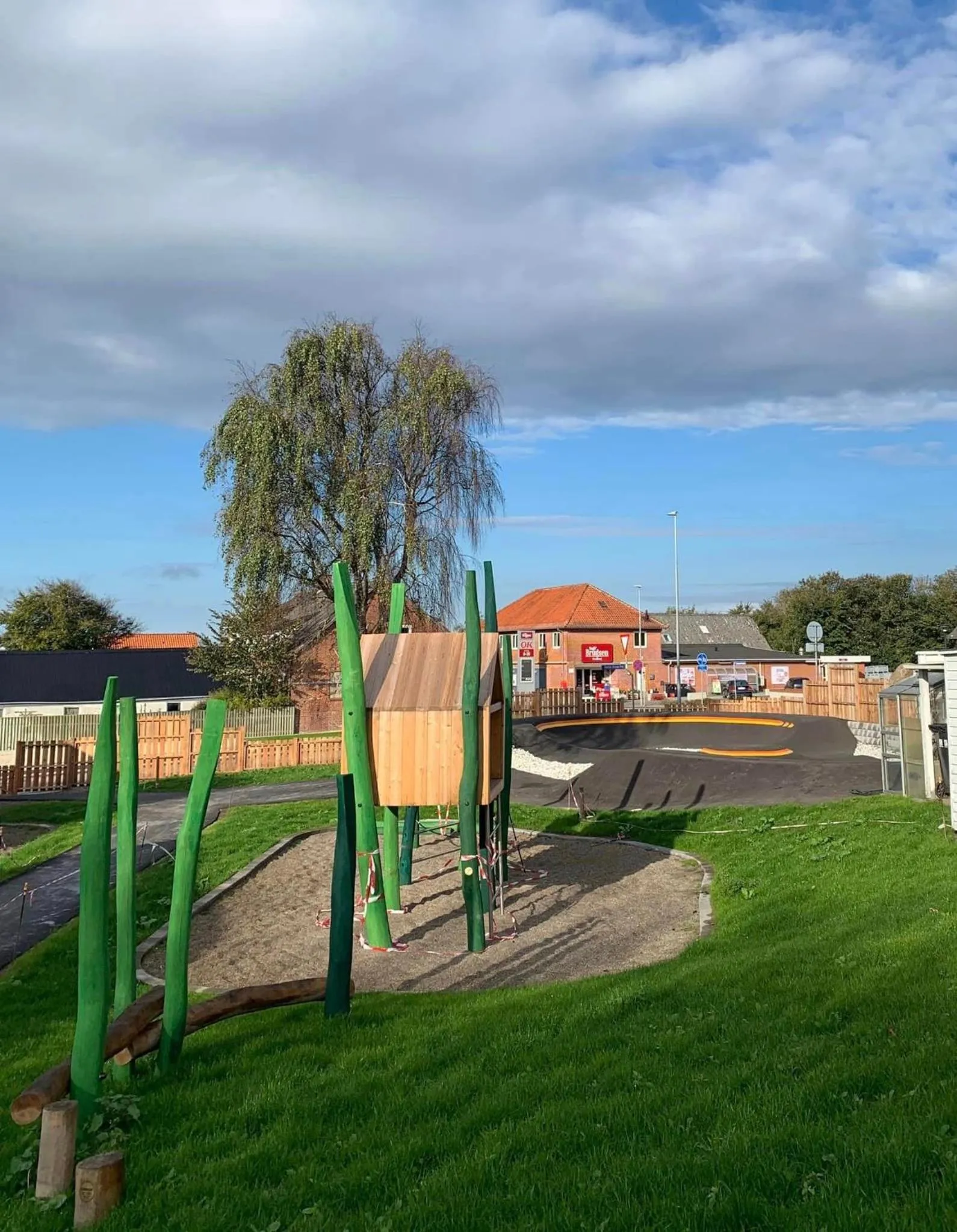 Children play ground in Feriehus Thy - I hjertet af Thy