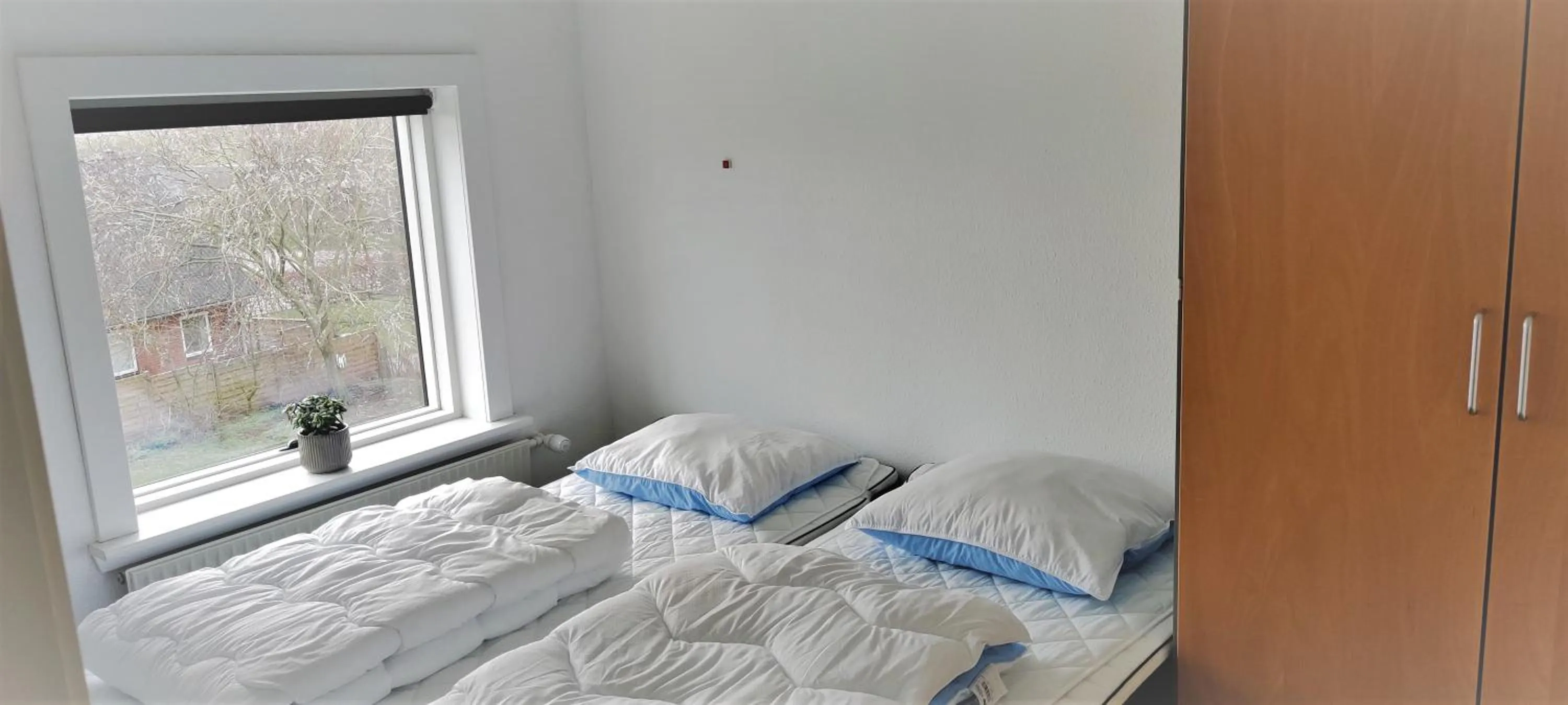 Bedroom, Bed in Feriehus Thy - I hjertet af Thy