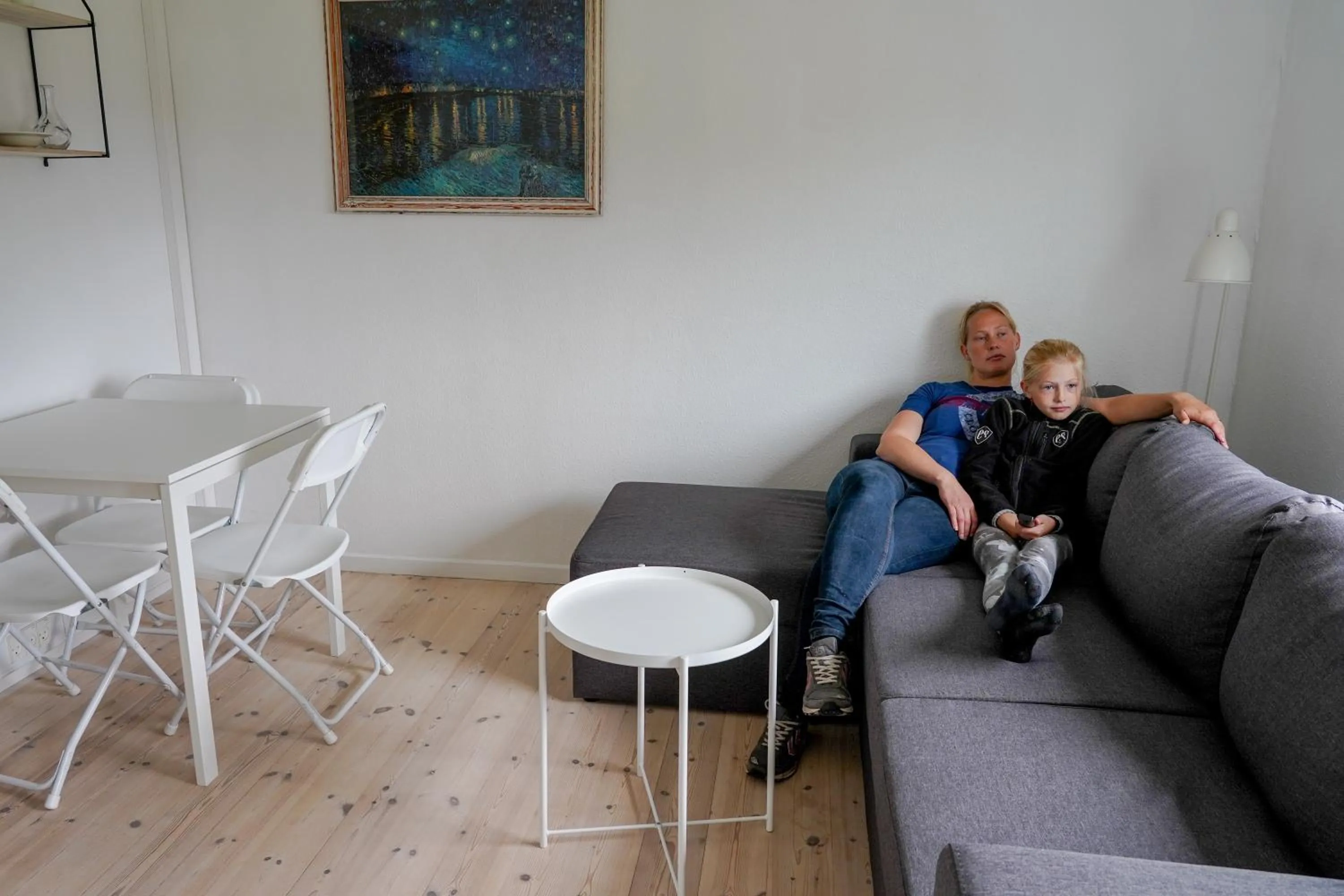 Living room in Feriehus Thy - I hjertet af Thy