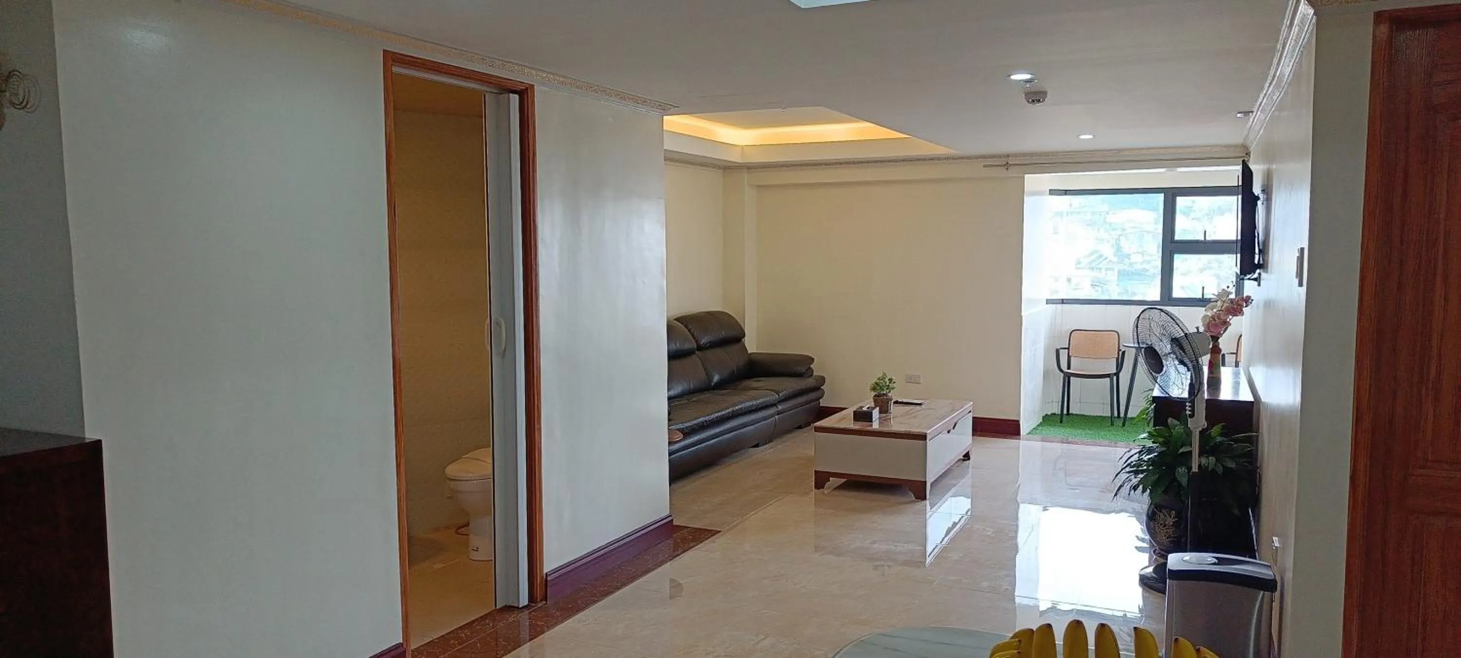 Living room in 456 Hotel