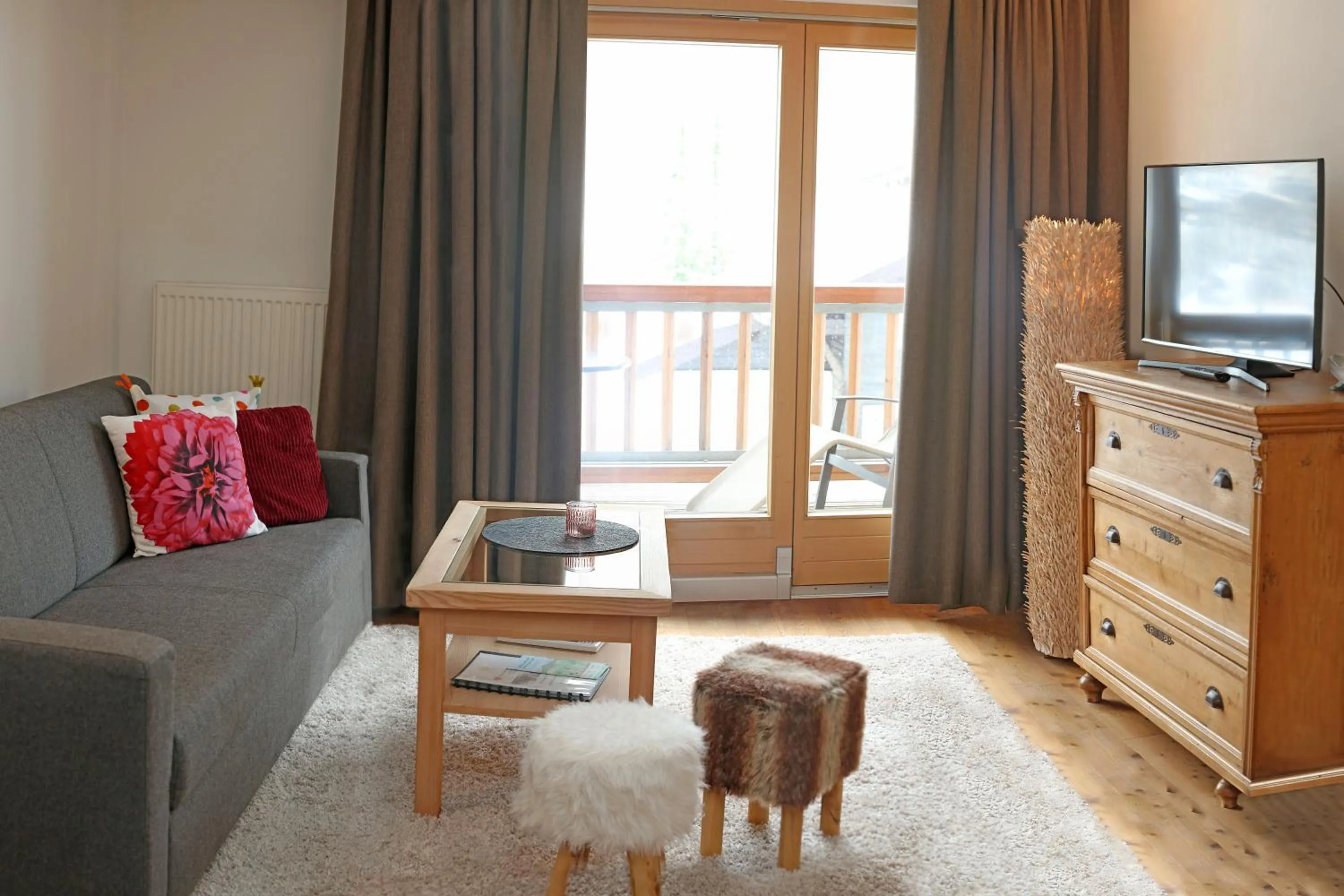 Living room in Biotel Bertel Naturappartements