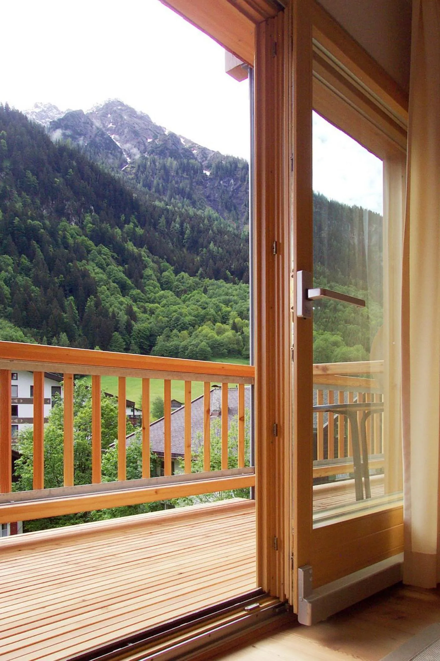 Balcony/Terrace in Biotel Bertel Naturappartements