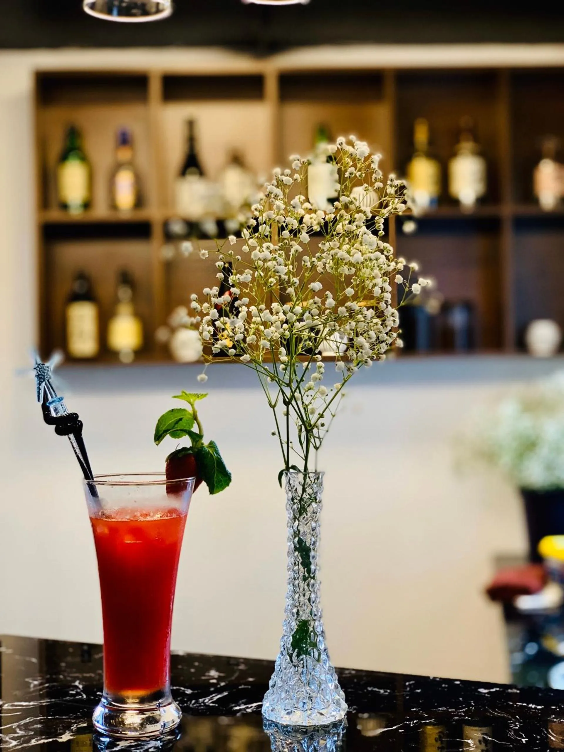 Lounge or bar in Hana Stay Trần Quốc Hoàn