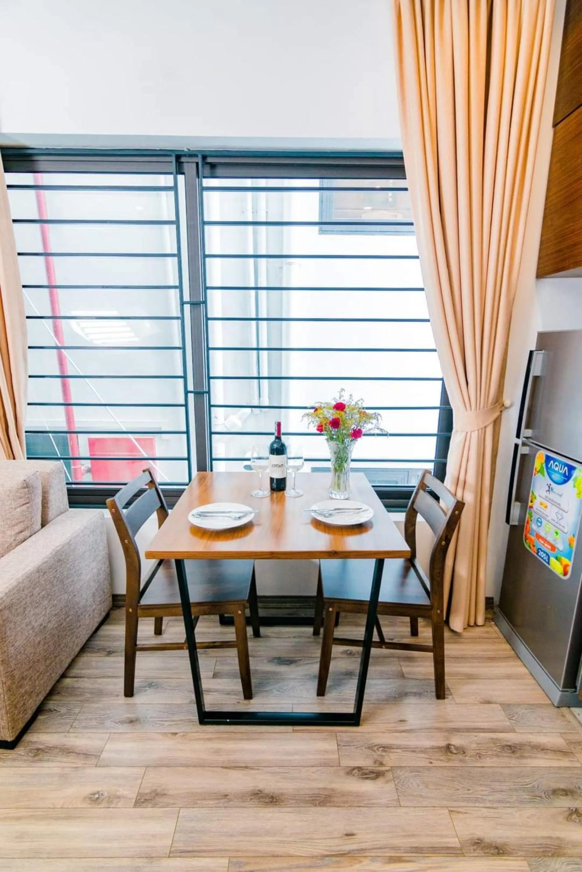 Living room in Hana Stay Trần Quốc Hoàn