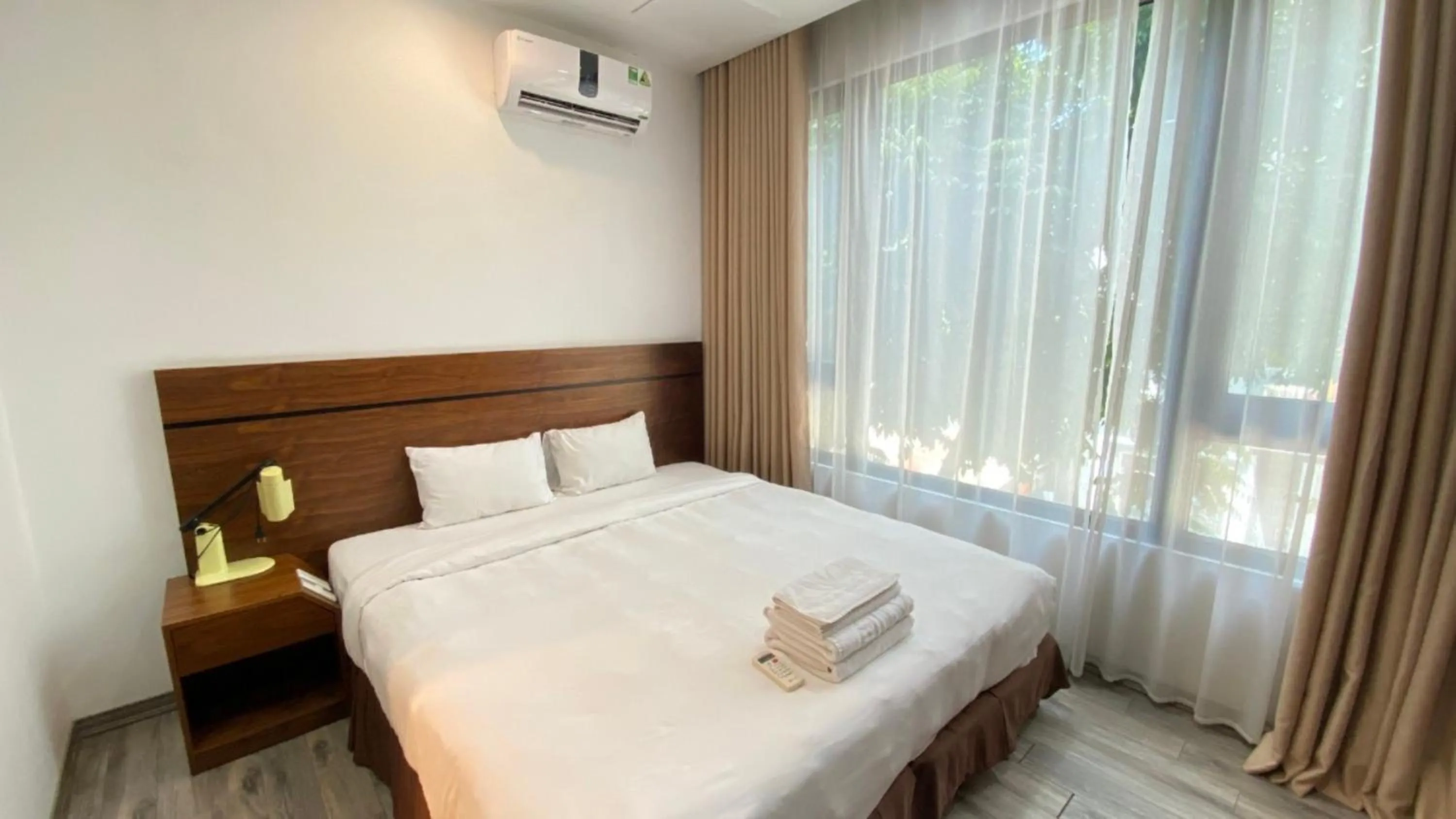 Bed in Hana Stay Trần Quốc Hoàn