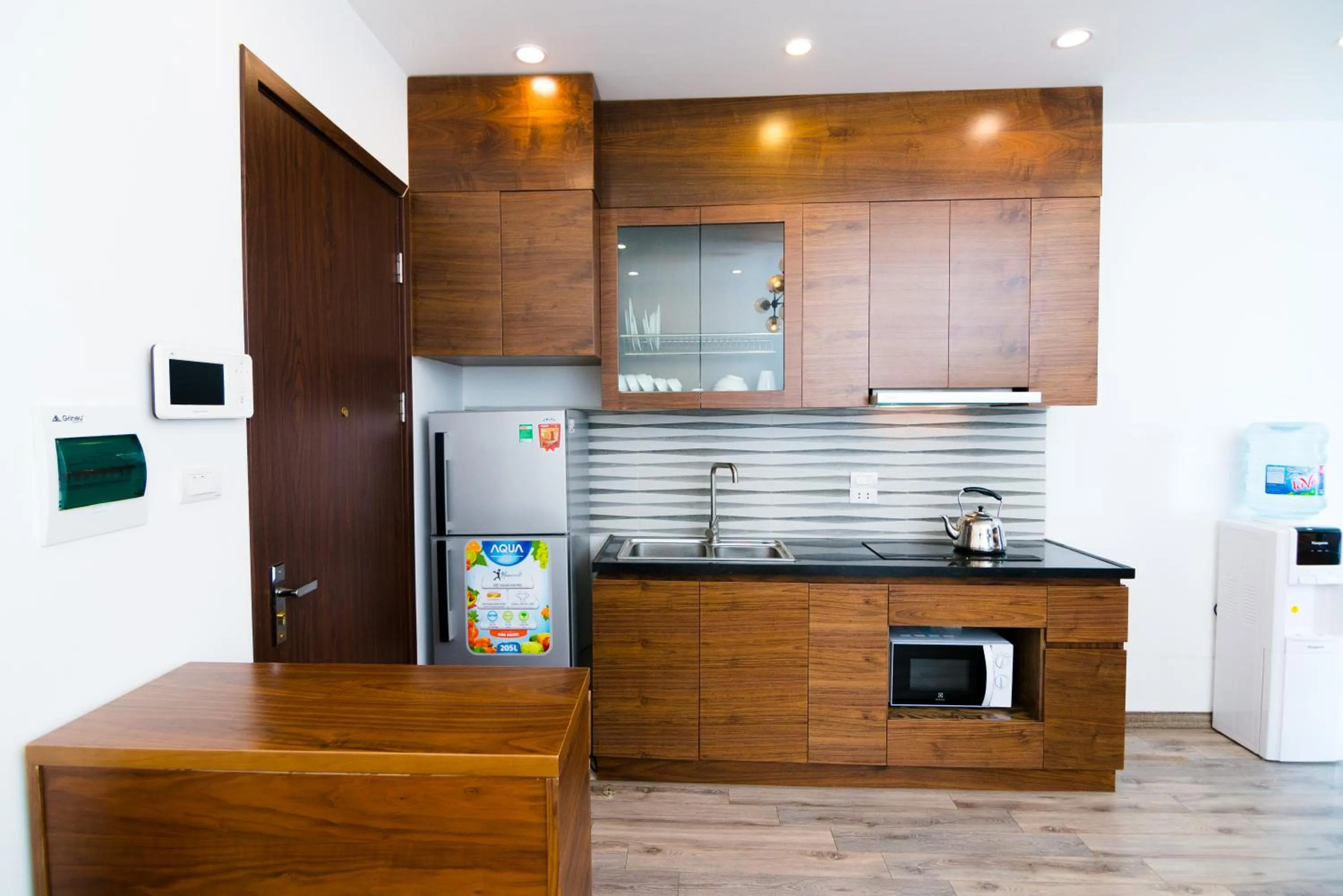 Kitchen or kitchenette in Hana Stay Trần Quốc Hoàn