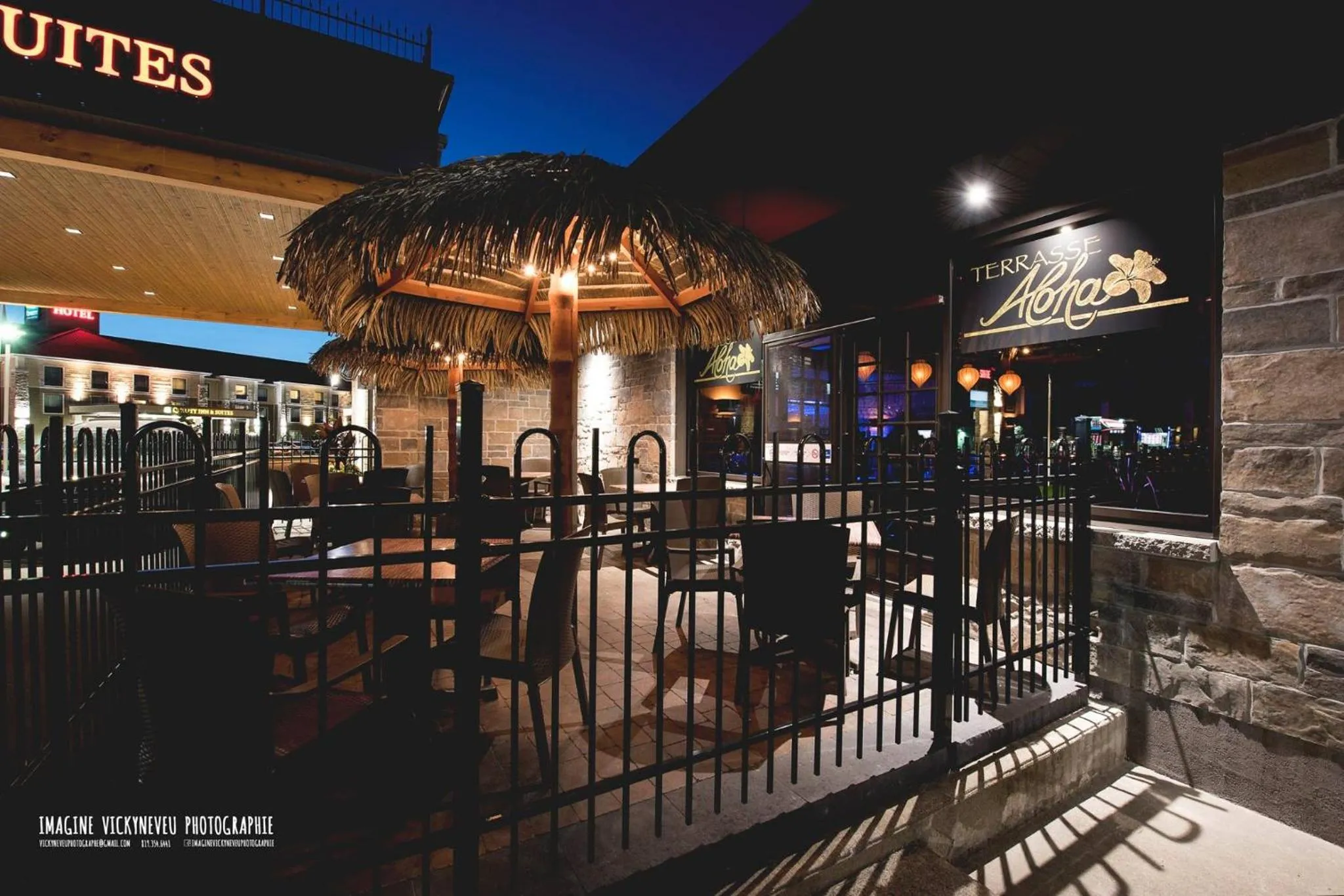 Area and facilities in L'Escale Hôtel Suites