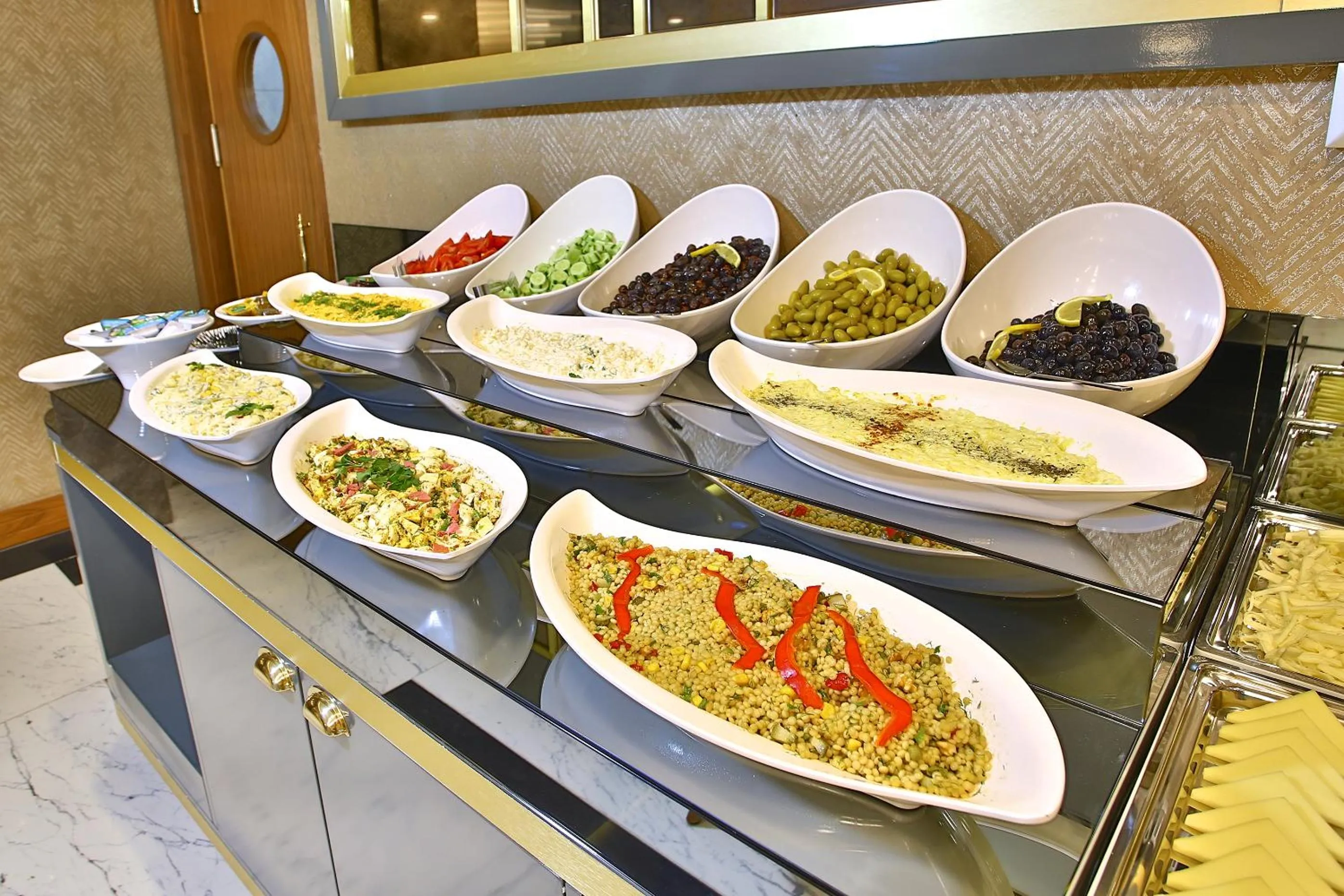 Buffet breakfast in The Tango Hotel Taksim