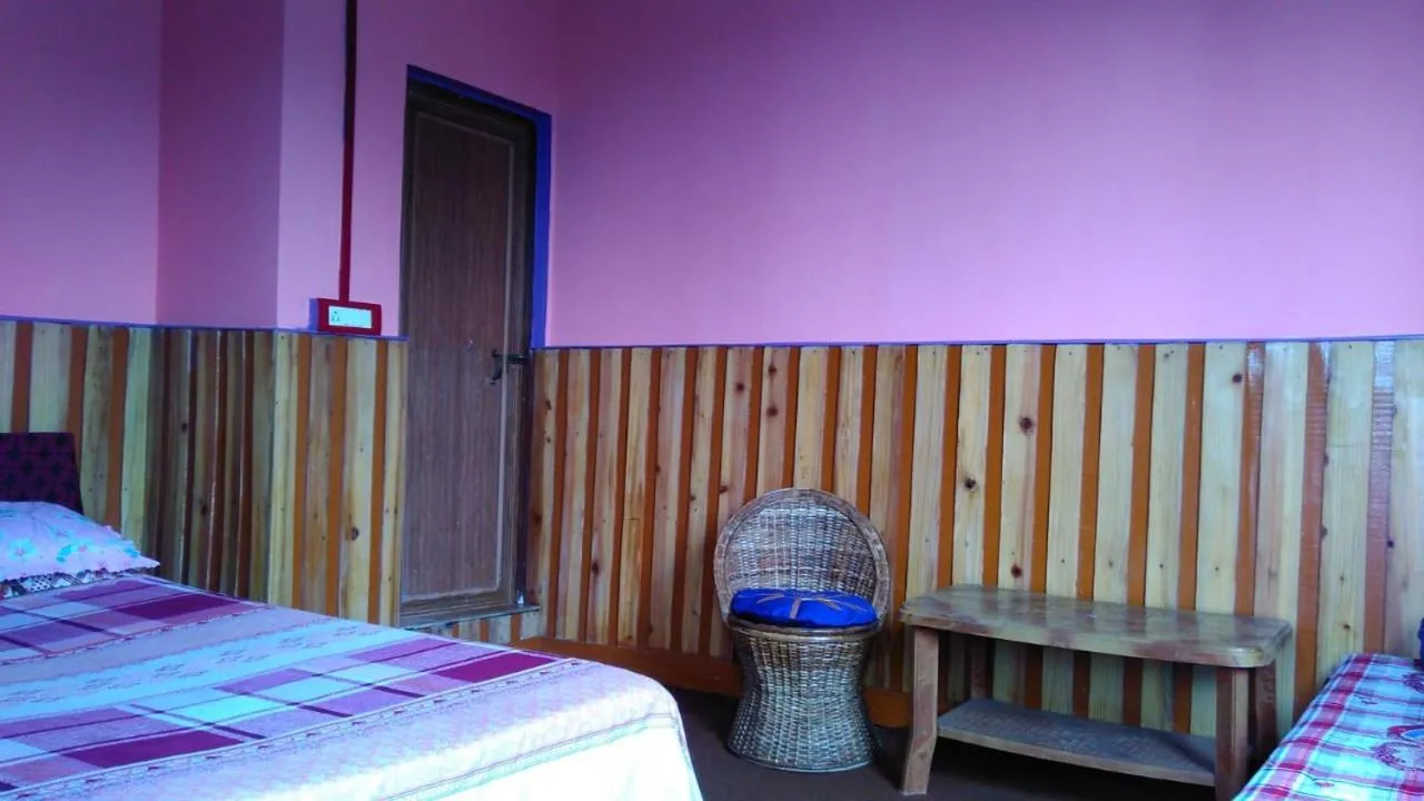 Bed in Kanchan Kanya Homestay