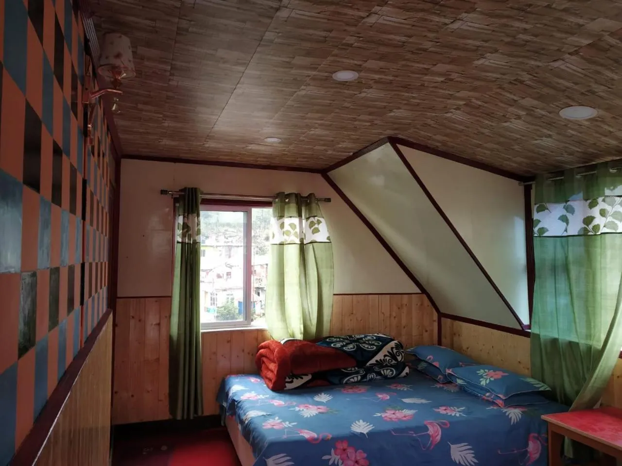 Bed in Kanchan Kanya Homestay