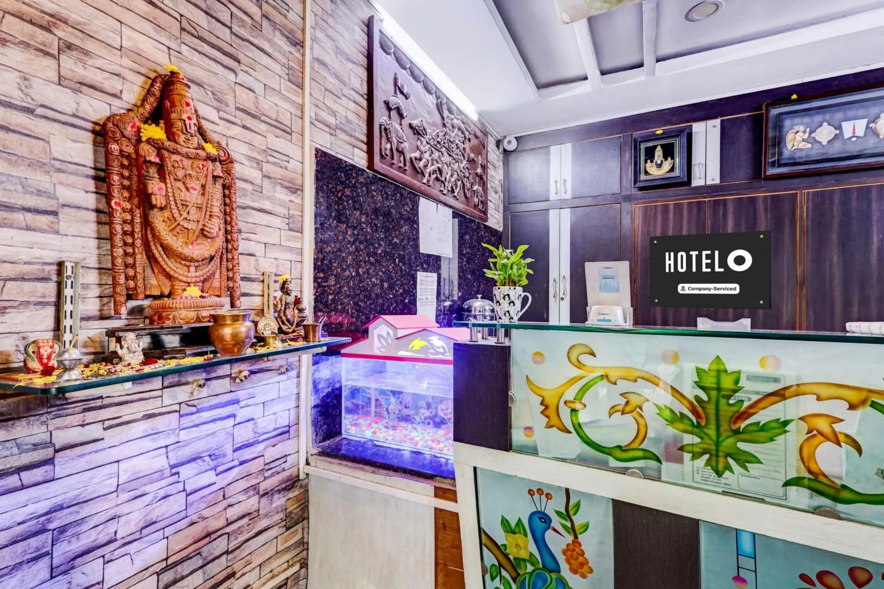 Lobby or reception in Super Hotel O Kennedy Nagar Near Railway Station formerly Jayalakshmi Residency