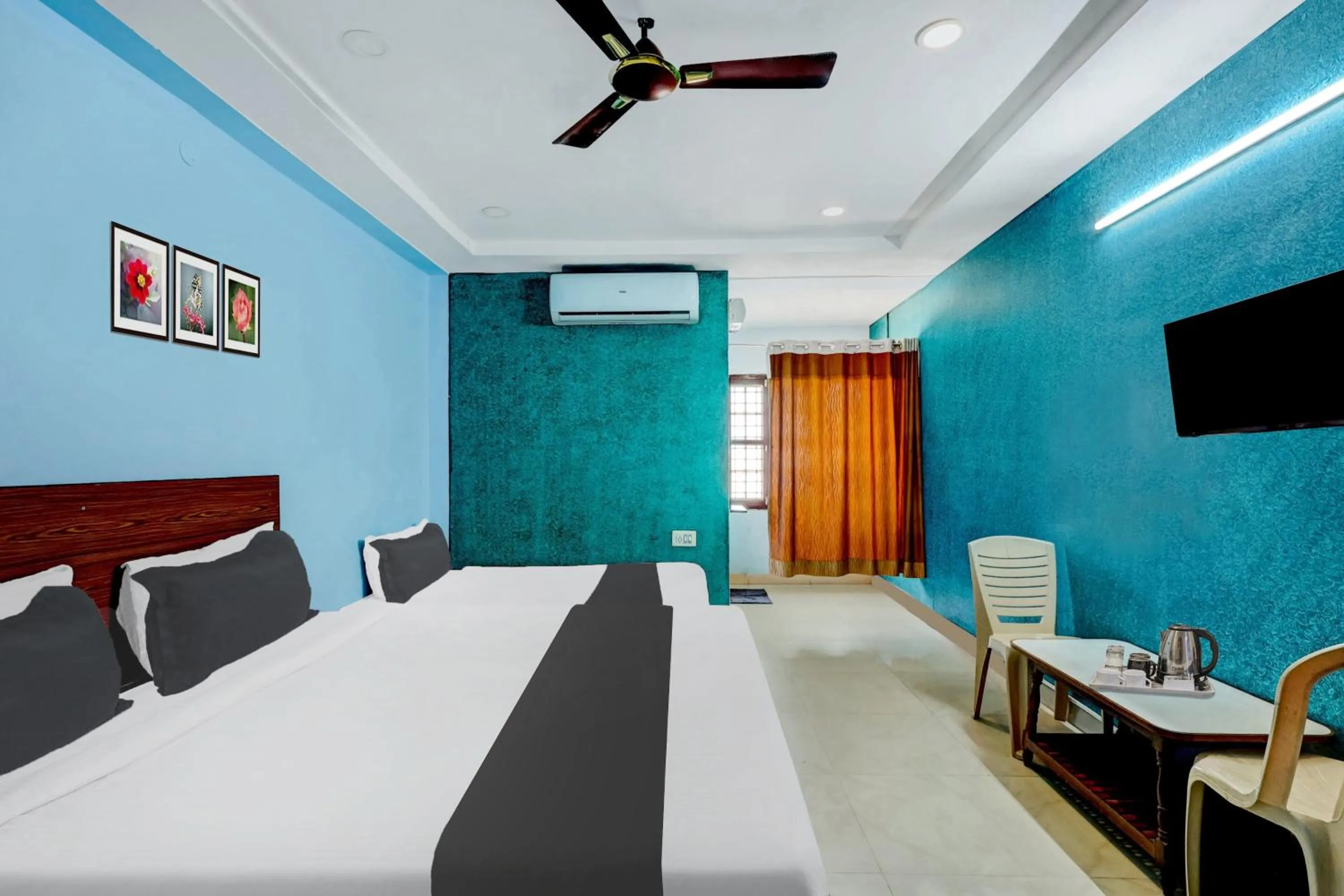 Bedroom, Bed in Super Hotel O Kennedy Nagar Near Railway Station formerly Jayalakshmi Residency