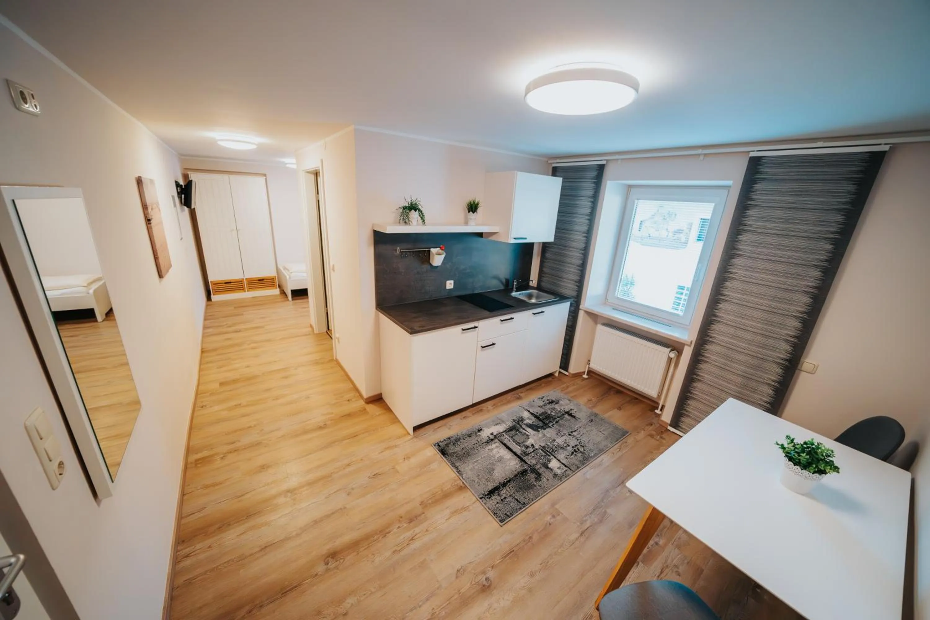 kitchen in Hotel Leo