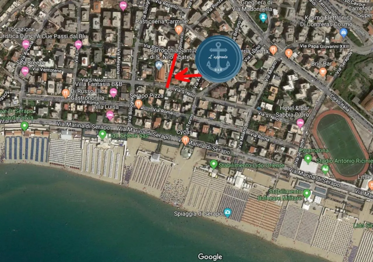 Bird's eye view in L'Approdo B&B