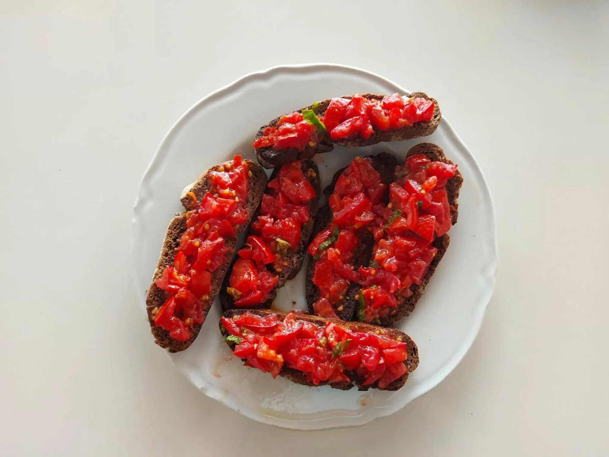 Food and drinks in LA VILLA DEL CONTE