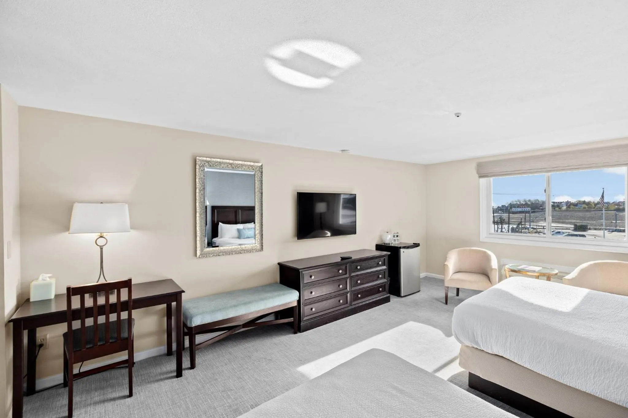 Bed in The Inn at Scituate Harbor