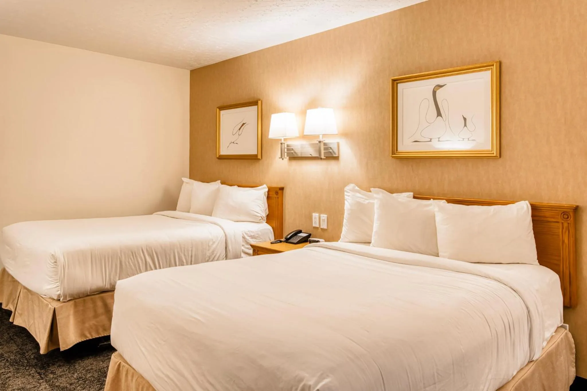 Bedroom, Bed in Motel Mistral